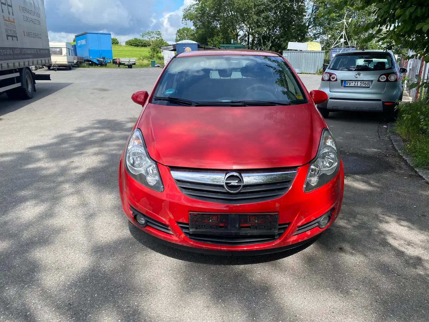 Opel Corsa 1.2 16V Rojo - 1