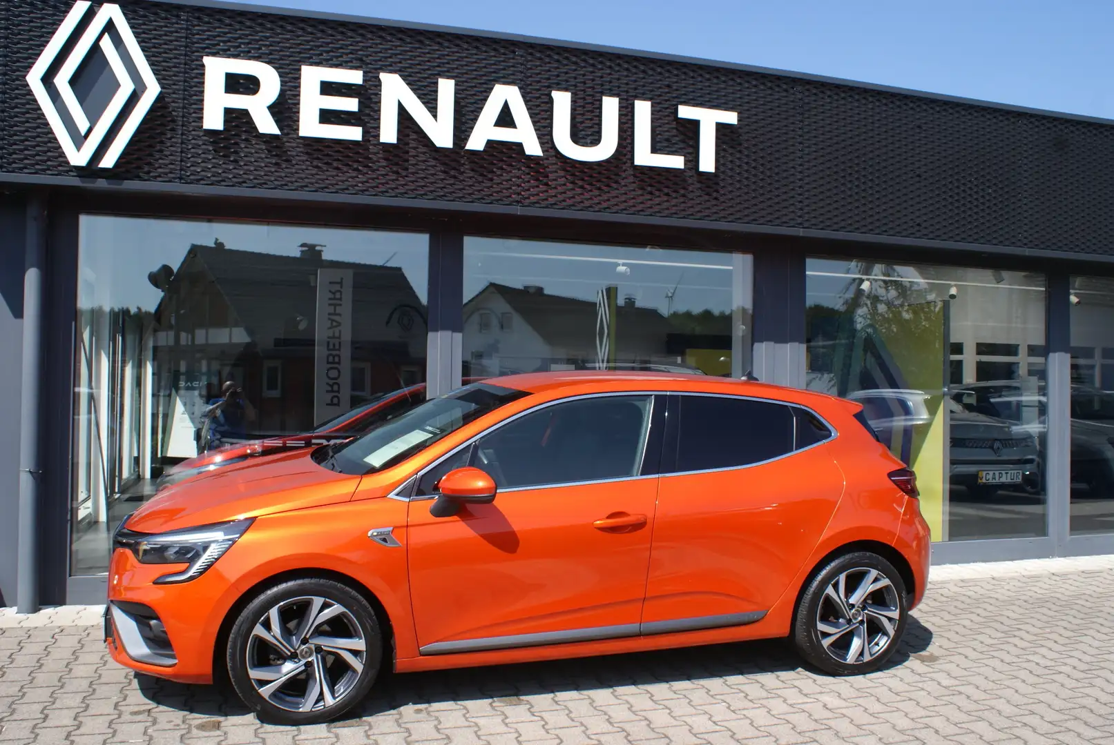 Renault Clio TCe 100 RS-Line Paket Portocaliu - 1
