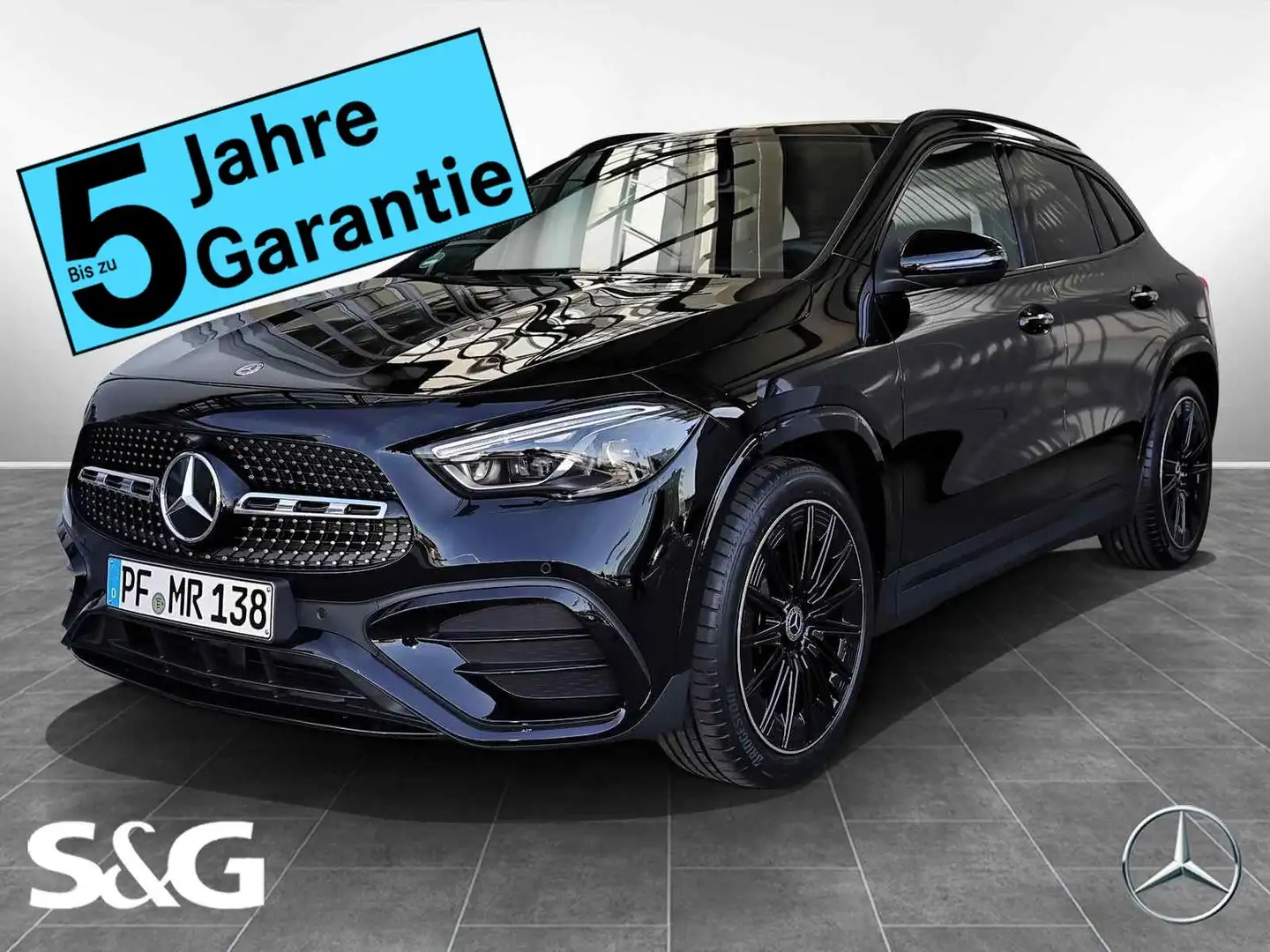 Mercedes-Benz GLA 250 4M AMG MBUX+360°+M-LED+Pano+AHK+Distron Noir - 1