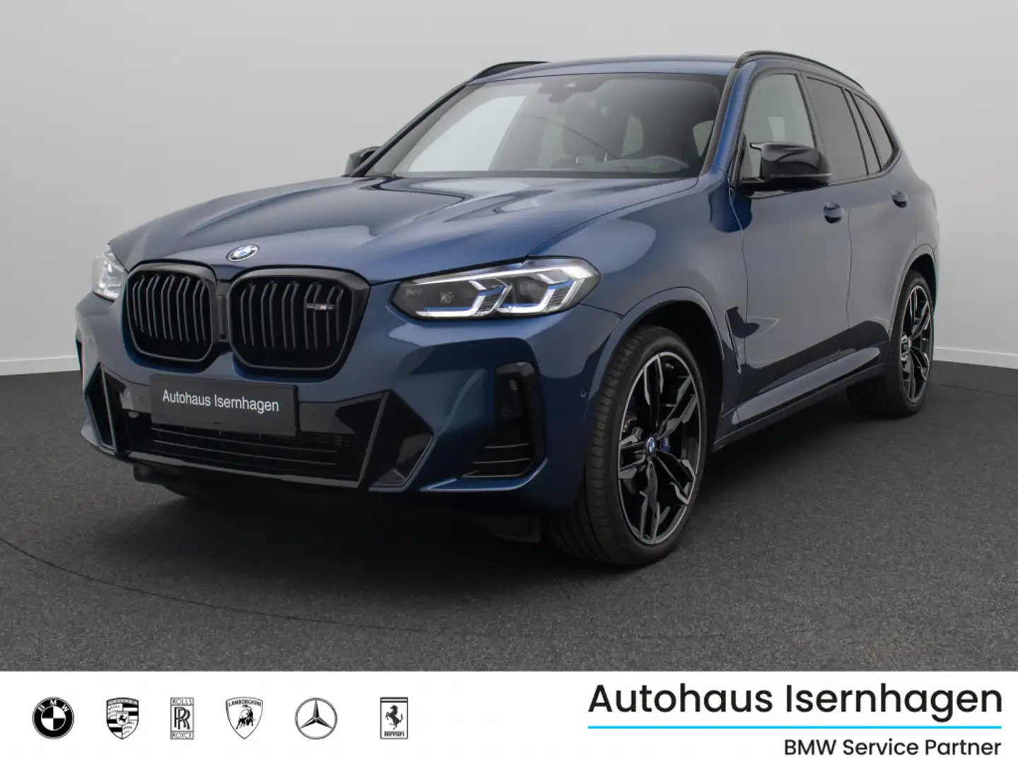 BMW X3 M Kamera Laser HUD DAB HiFi Komfort 21Zoll Blauw - 1