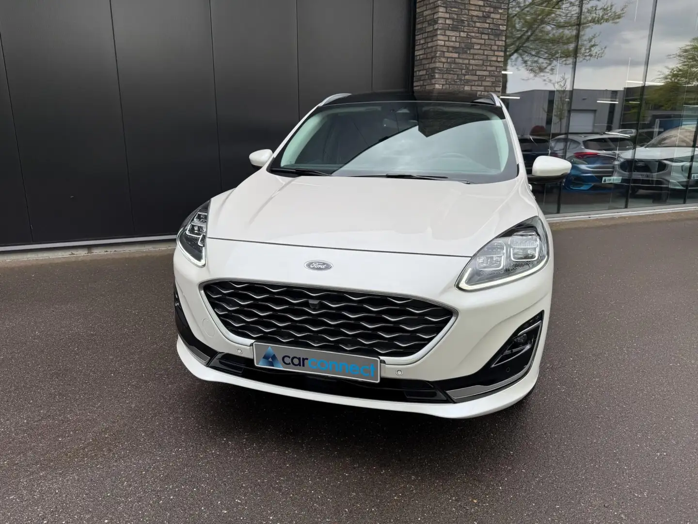 Ford Kuga 2.5 FHEV 190pk Vignale Panorama, Camera's, Navi, W Blanc - 2