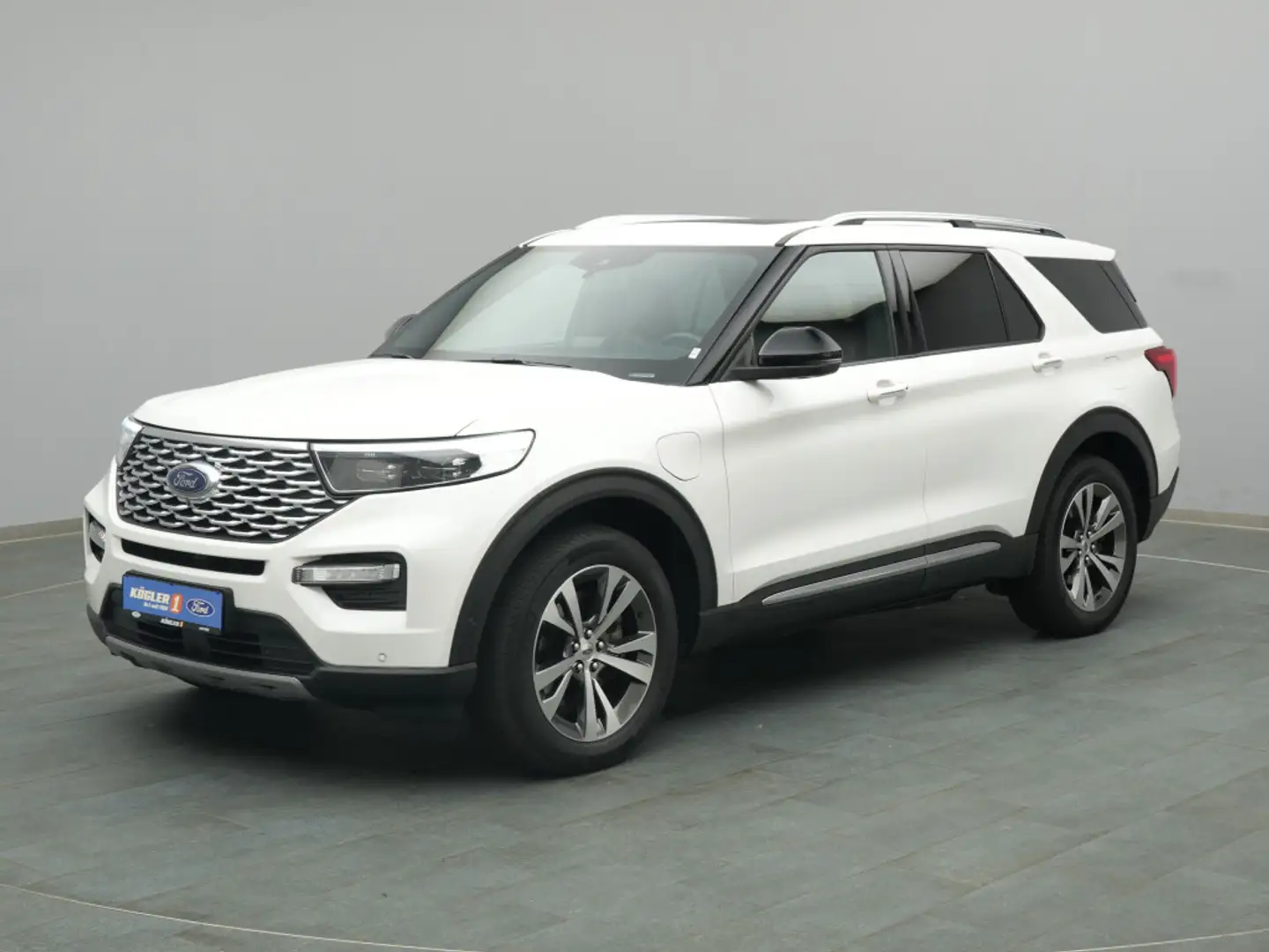 Ford Explorer Platinum PHEV 457PS Aut. 4x4/ACC/Pano Alb - 2
