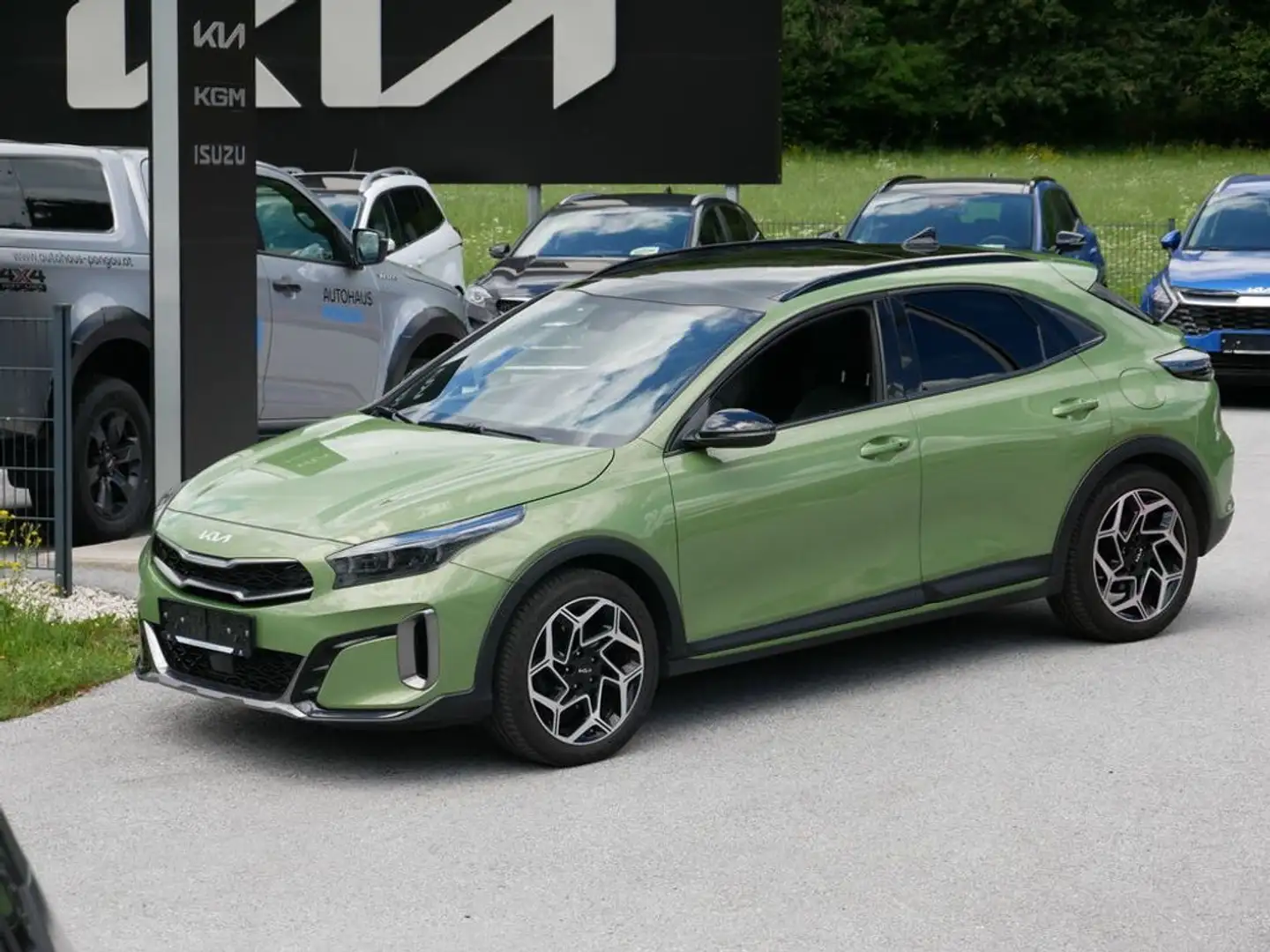 Kia XCeed Xceed 1,5 TGDI 48V GPF GT-Line DCT Grün - 2