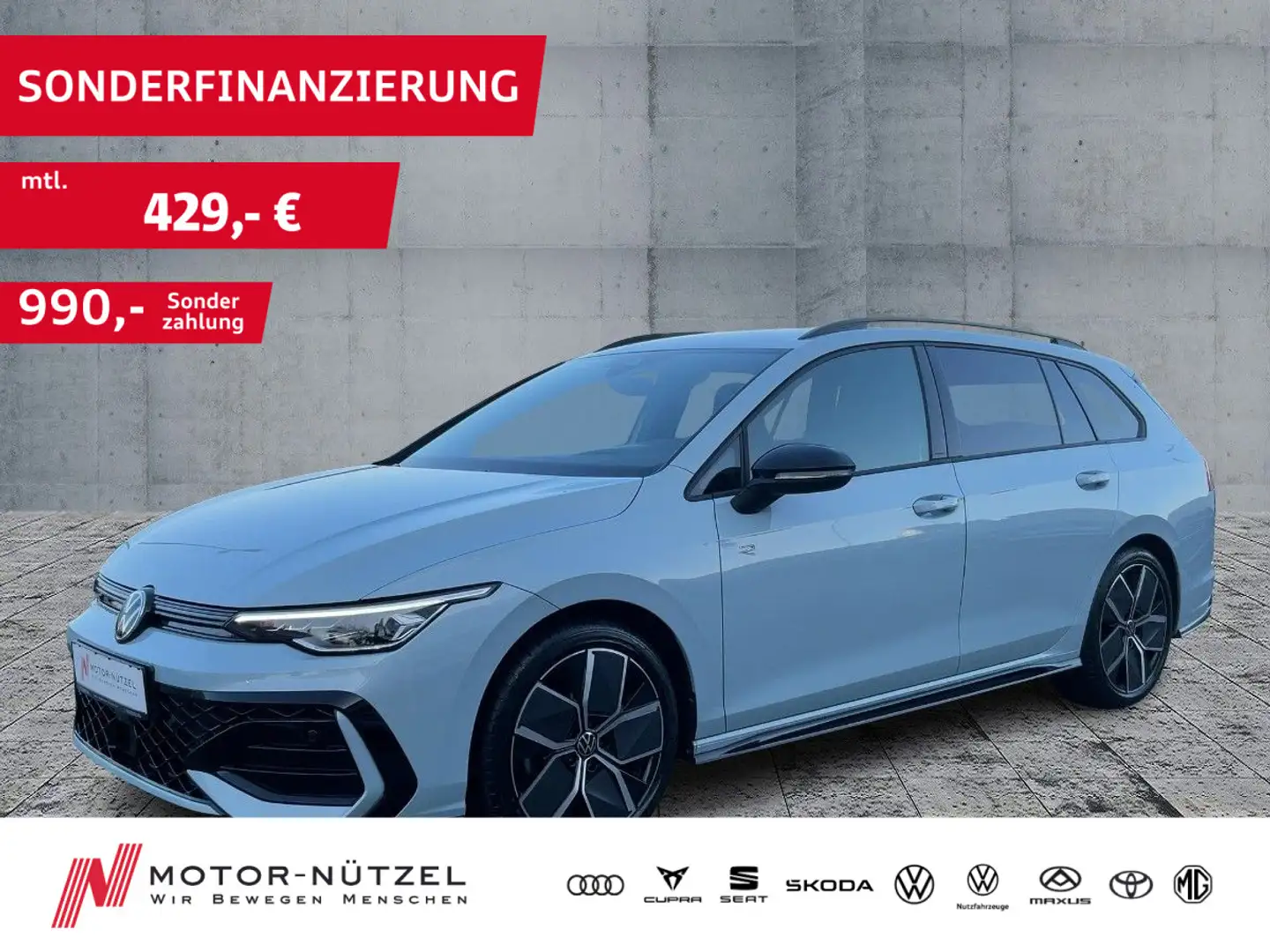 Volkswagen Golf Variant Golf VIII Variant 2.0 TDI DSG R-LINE LEDplus+NAV Blau - 1