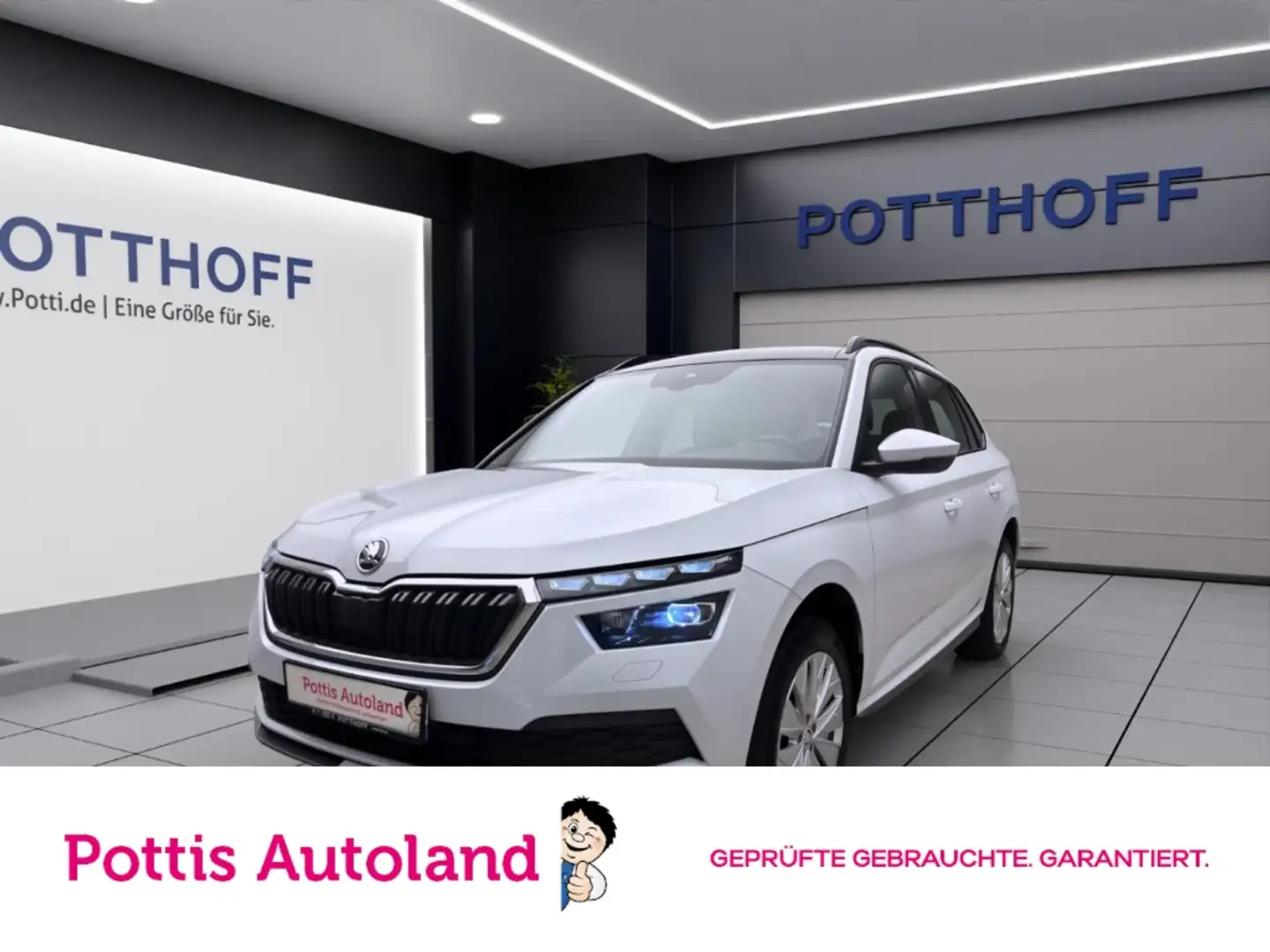 Skoda Kamiq 1.0 TSI DSG STYLE NAVI PANO LED KAMERA Weiß - 1