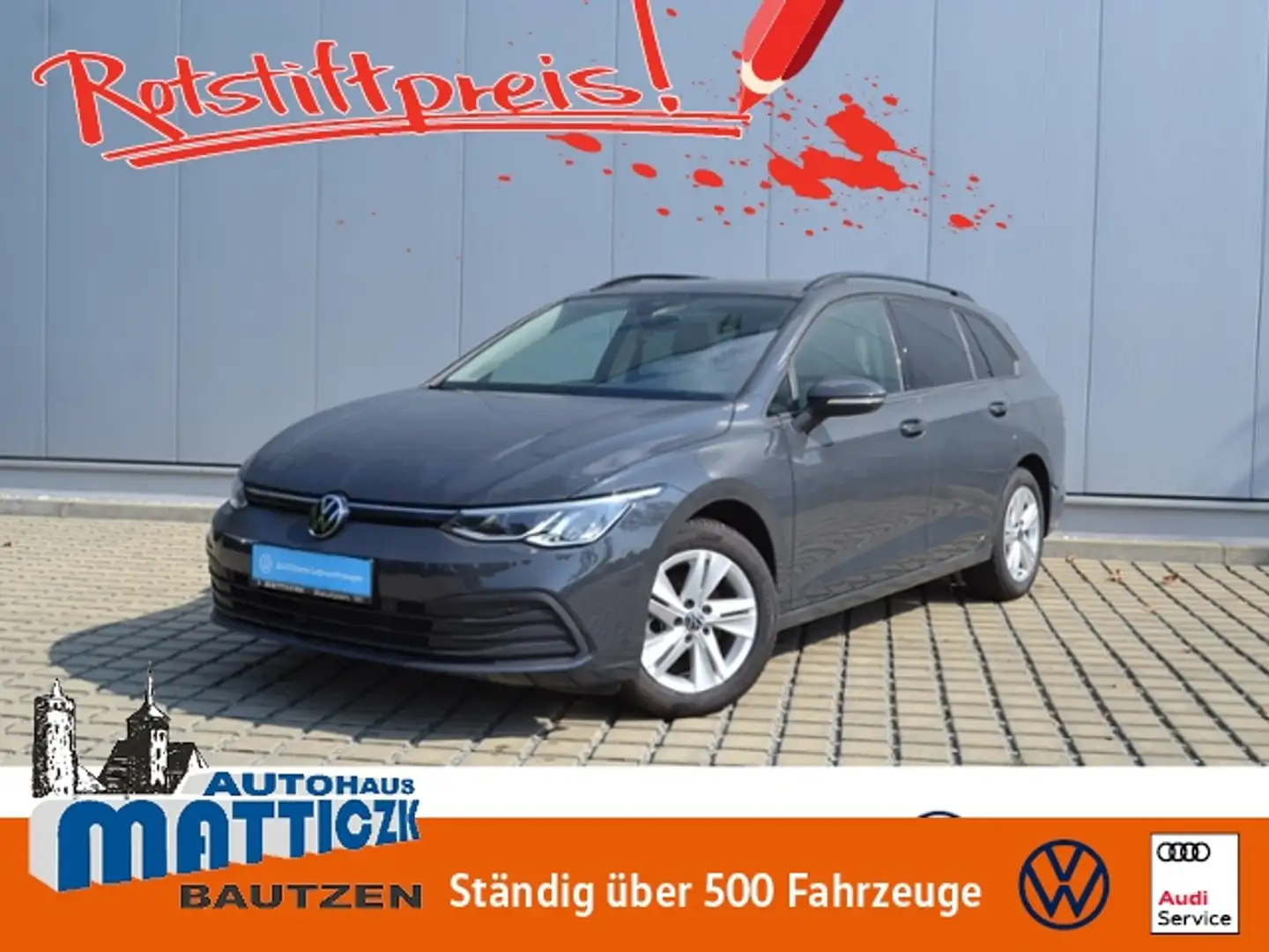 Volkswagen Golf Variant VIII Variant 1.5 eTSI 150 PS DSG PANORAMA/LED/NAV Grau - 1