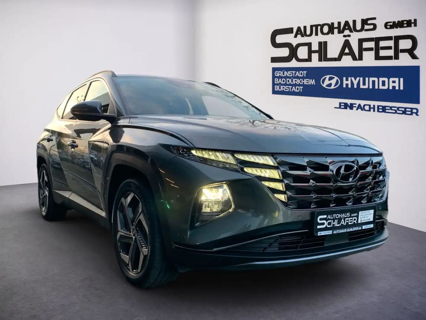 Hyundai TUCSON TUCSON 1.6 T-GDI Trend Plug-In Hybrid 4WD Assi e Grigio - 2