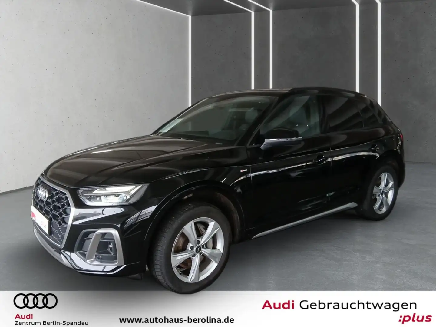 Audi Q5 50 TFSI e qu. S line S tronic *PANO*R-CAM* Schwarz - 2