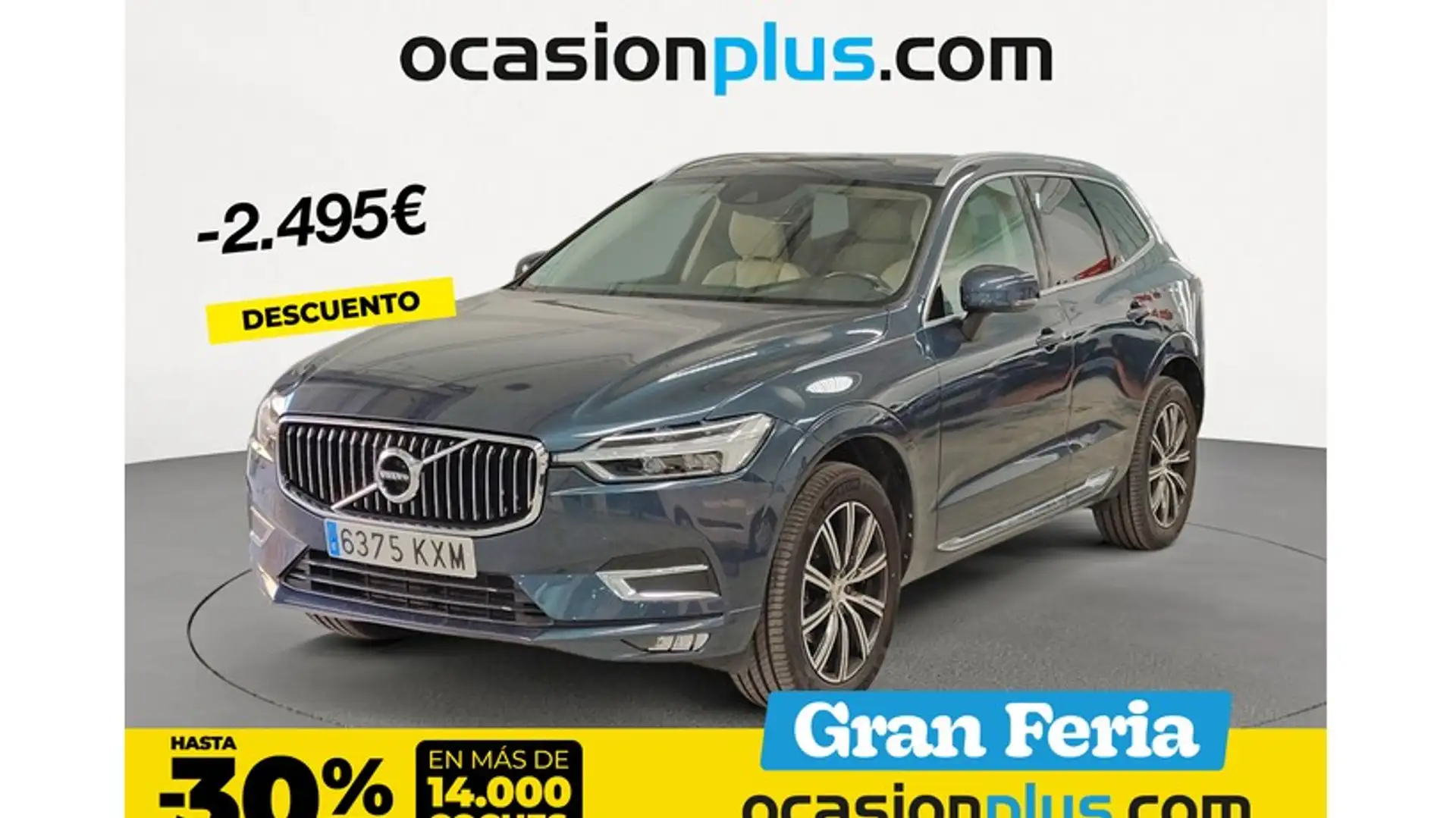 Volvo XC60 D3 Inscription Bleu - 1