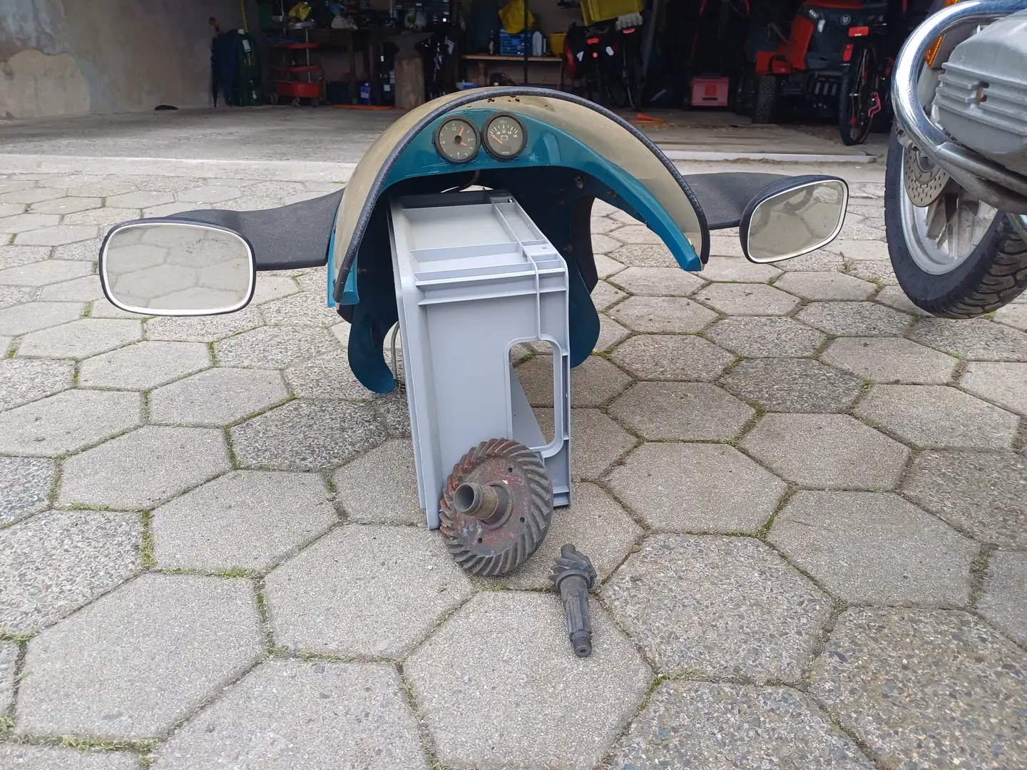 BMW R 45 Niebieski - 2