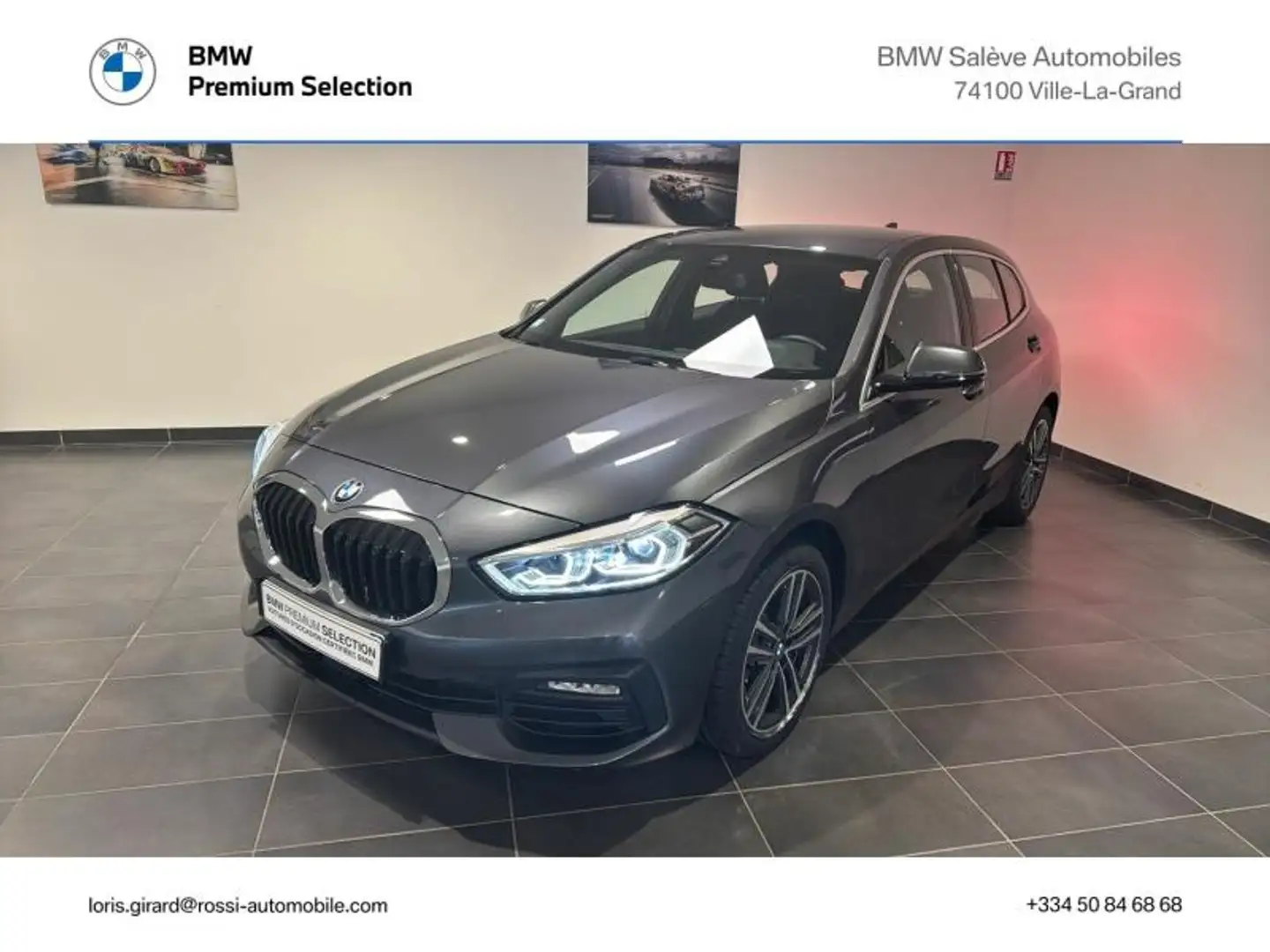 BMW 116 116d 116ch Business Design Gris - 1