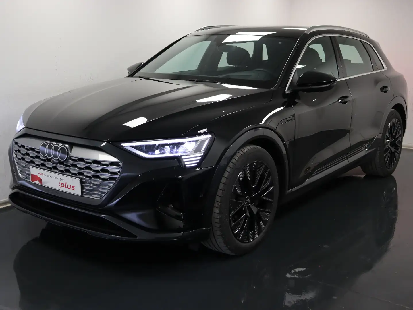 Audi Q8 e-tron 55  quattro advanced |Matrix|Luft|ACC Negro - 2