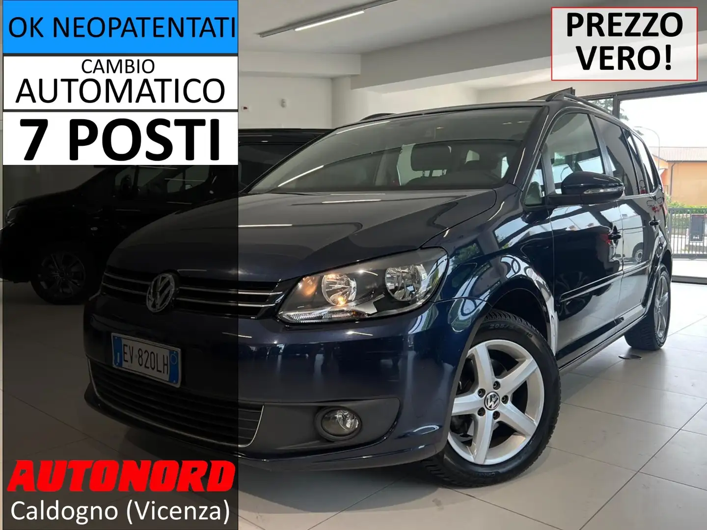 Volkswagen Touran 1.6 TDI DSG Comfortline Blu/Azzurro - 1