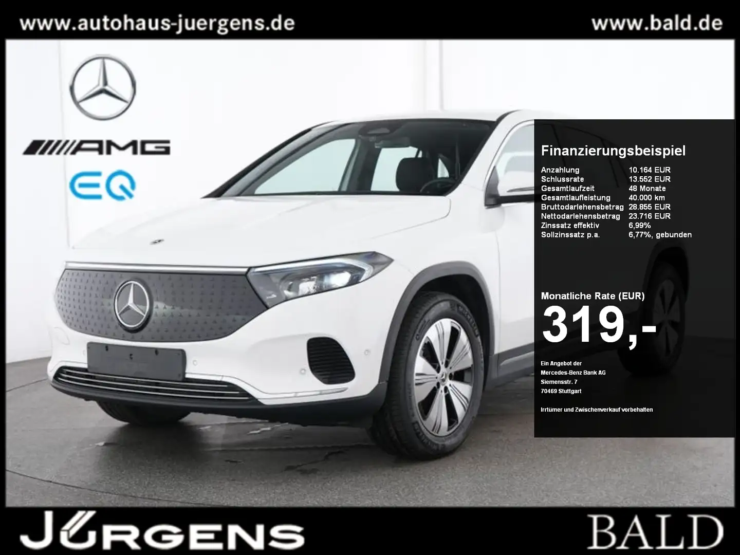 Mercedes-Benz EQA 250 + Progressive/LED/Kamera/Totw/EASY-P/Ambi Wit - 1