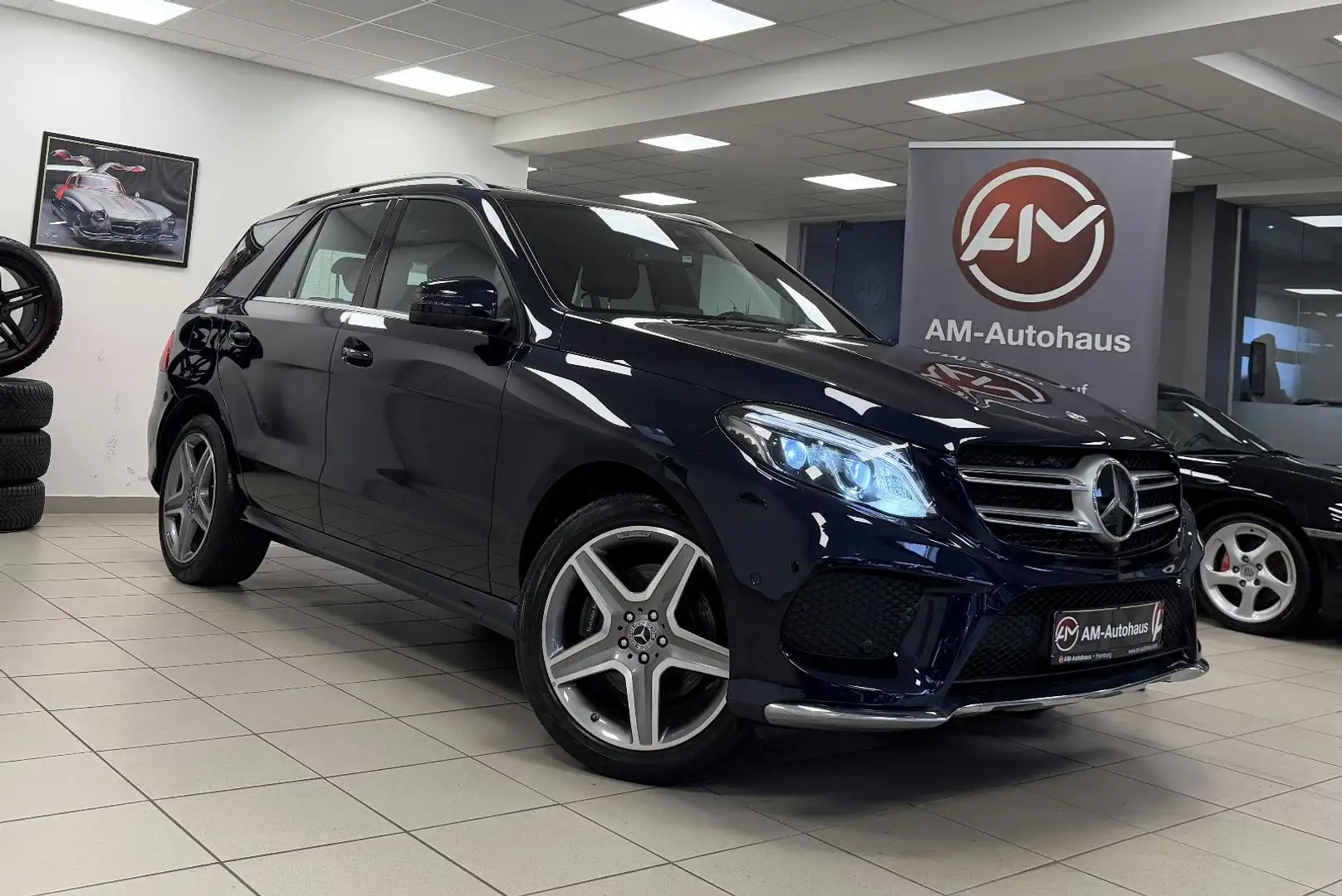 Mercedes-Benz GLE 350 d 4M *AMG*GlasSD*ACC*AHK*360°K*Massage Bleu - 1