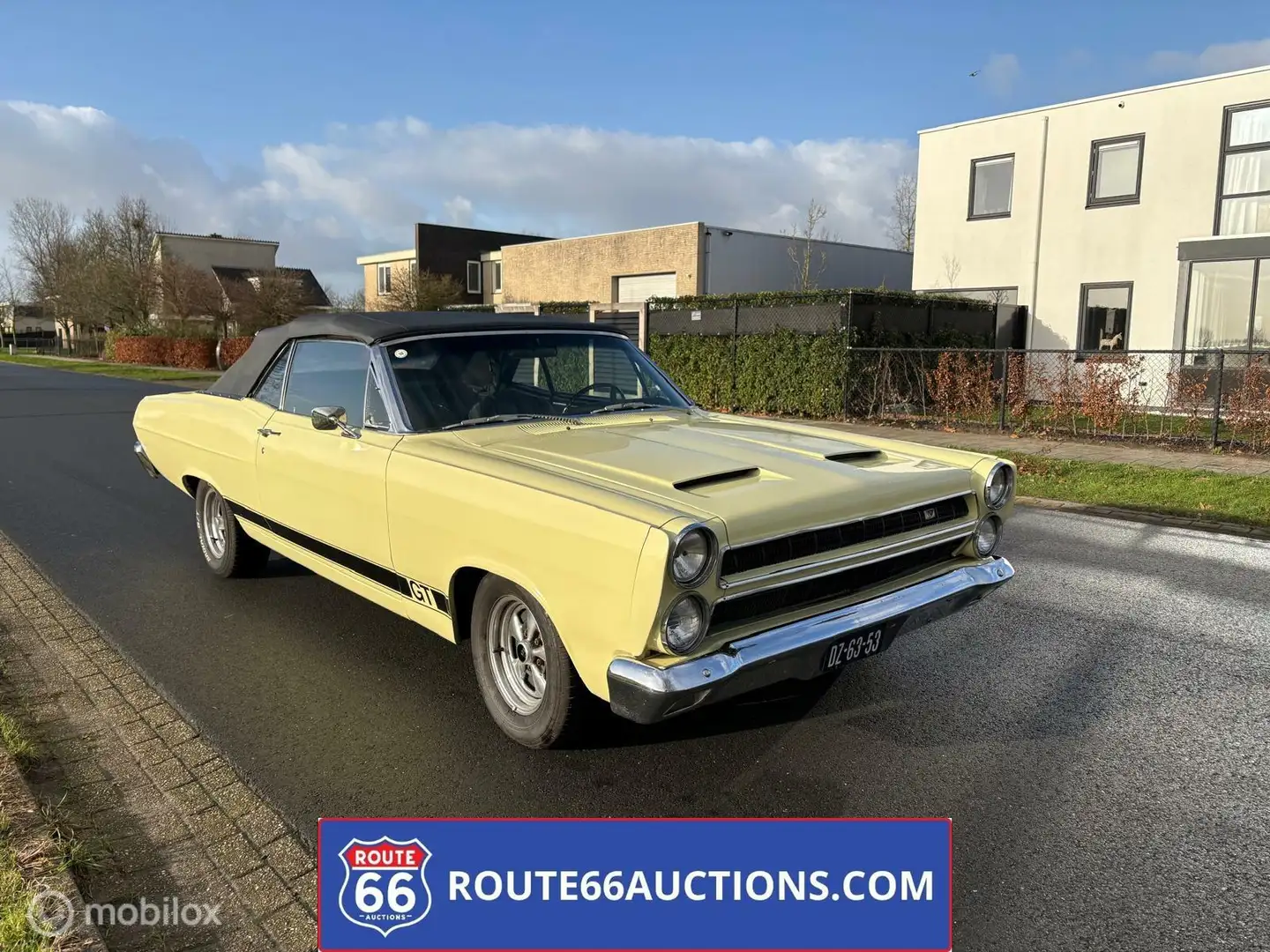 Mercury Comet Cabriolet 1966 | Route 66 Auctions Żółty - 1