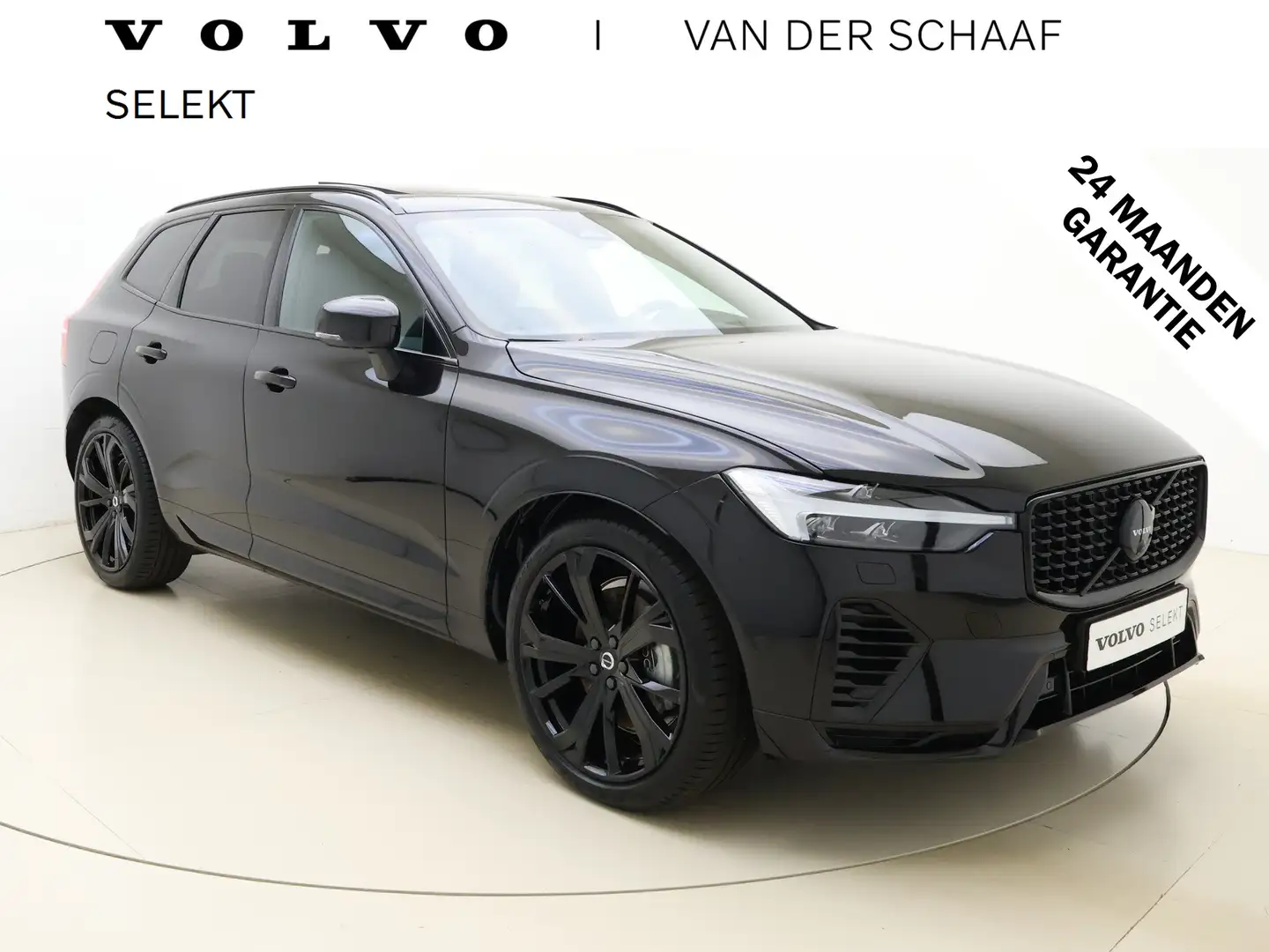 Volvo XC60 T8 455pk AWD Plus Black Edition / Bowers en Wilkin Zwart - 1