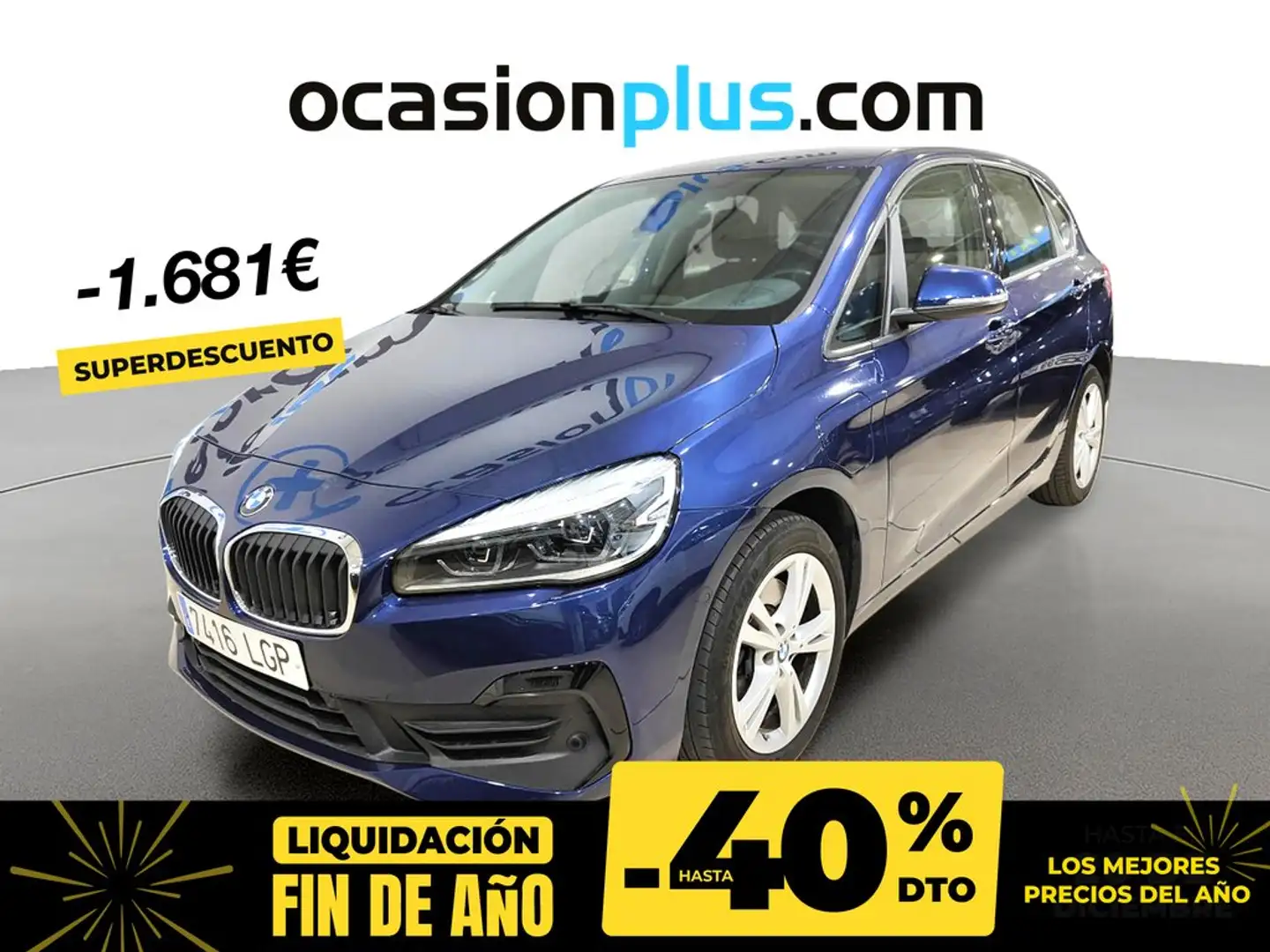 BMW 225 225xe iPerformance Active Tourer Bleu - 1