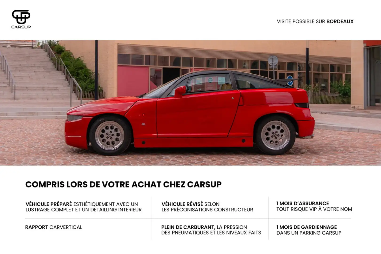 Alfa Romeo 75 SPRINT ZAGATO Rouge - 2