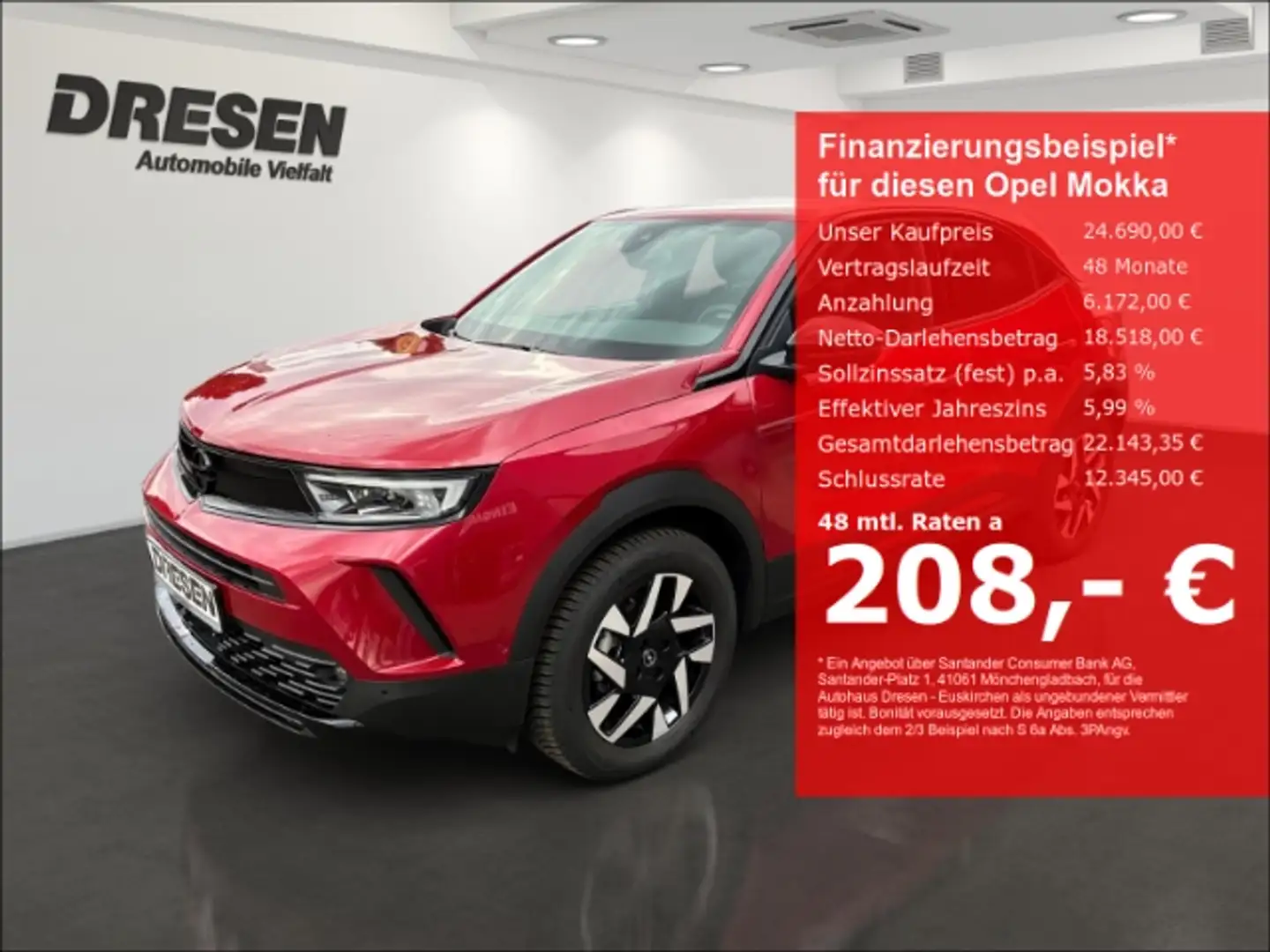 Opel Mokka GS Line 1.2 Sitzheizung/Allweterreifen/IntelliLUX Rouge - 1