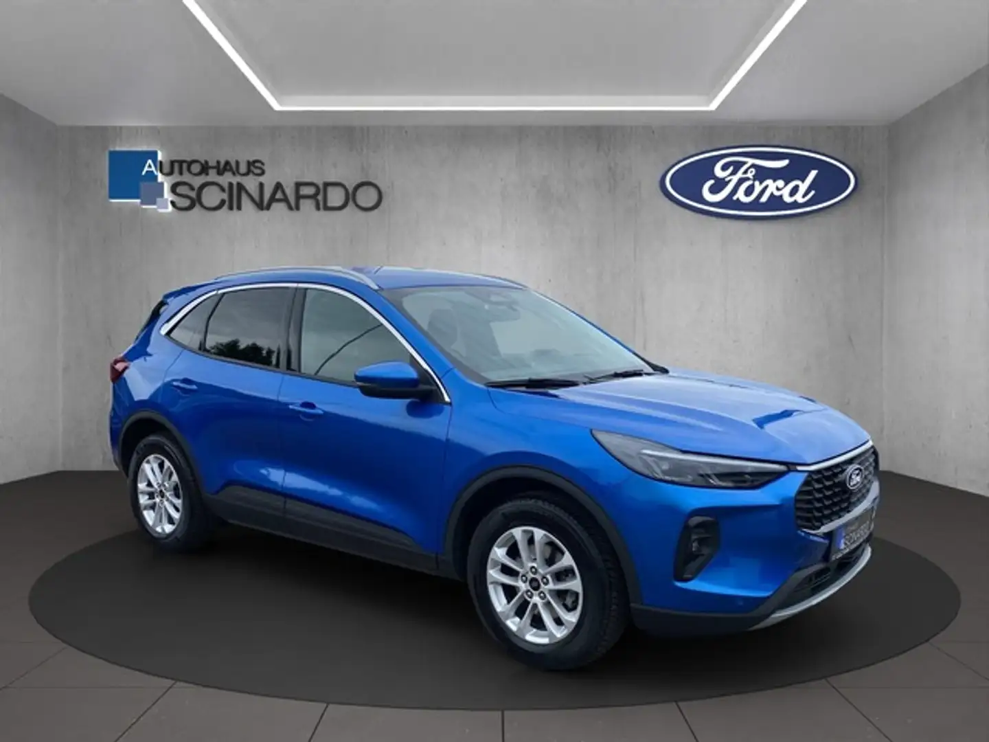 Ford Kuga 1.5EB Titanium Aut*Navi*HUD*RFK*MATRIX-LED* Bleu - 2