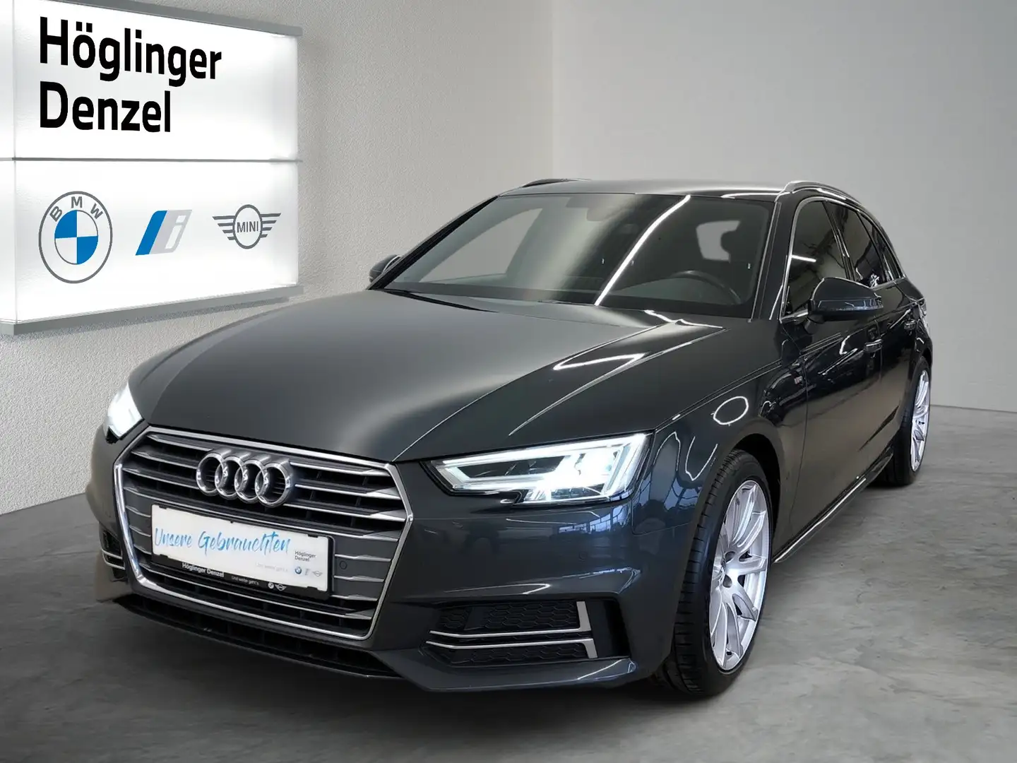 Audi A4 Avant 2,0 TDI Sport S-troni Grau - 1