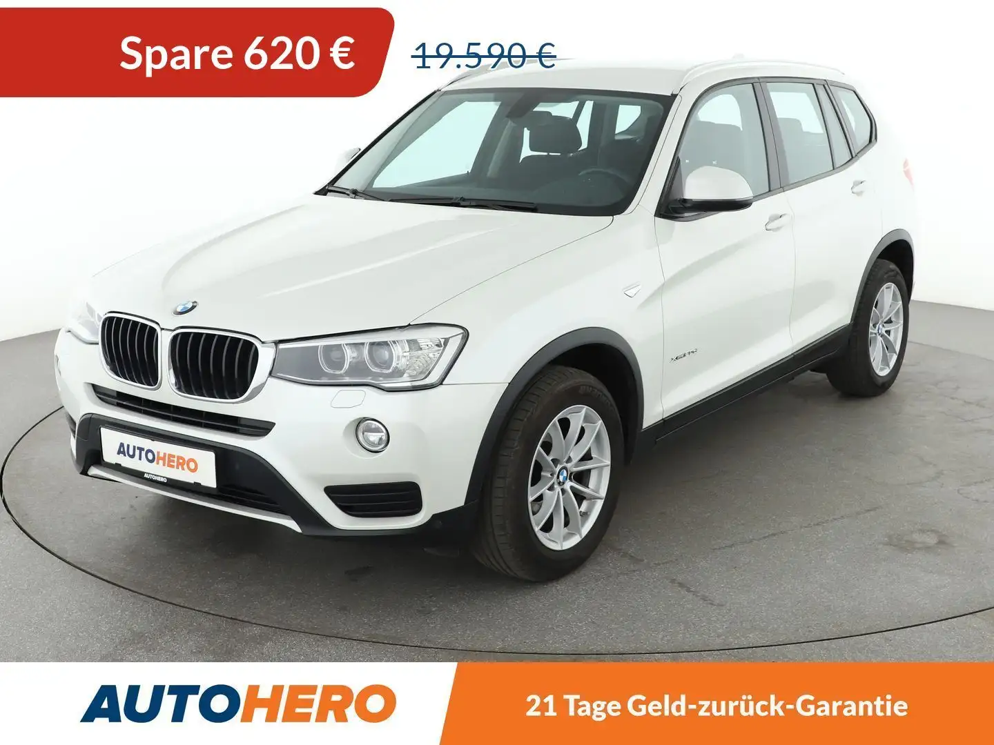 BMW X3 xDrive 20d Aut.*XENON*NAVI*TEMPO*PDC*SHZ*KLIMA* Weiß - 1