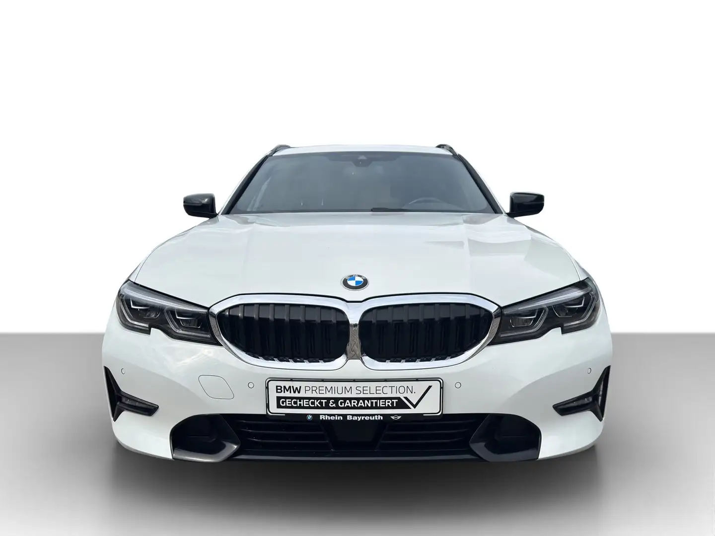 BMW 318 d Touring Sport Line Navi Laser Hifi HK ACC Blanc - 2