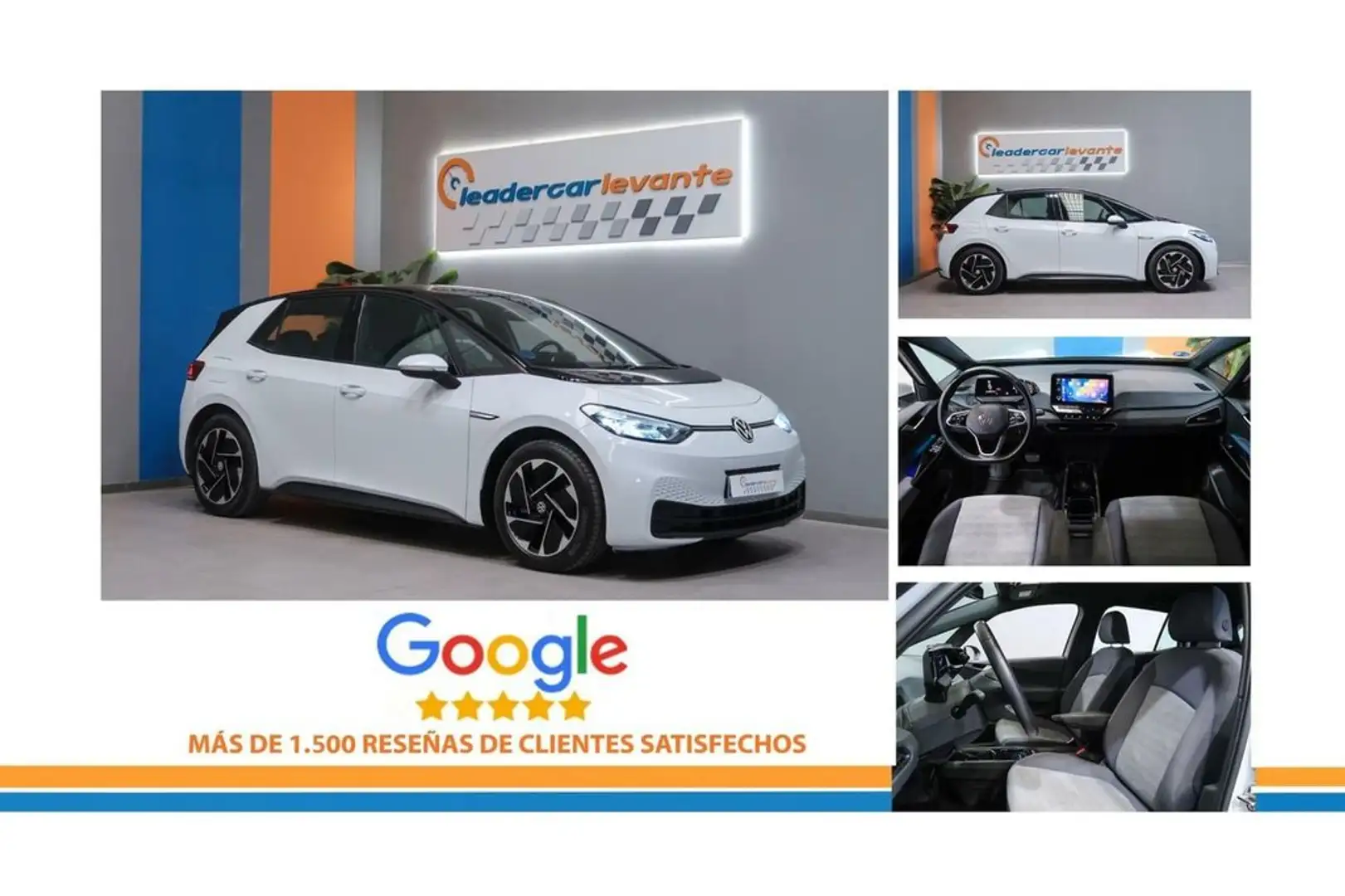 Volkswagen ID.3 PURE PERFORMANCE 150CV Blanco - 2