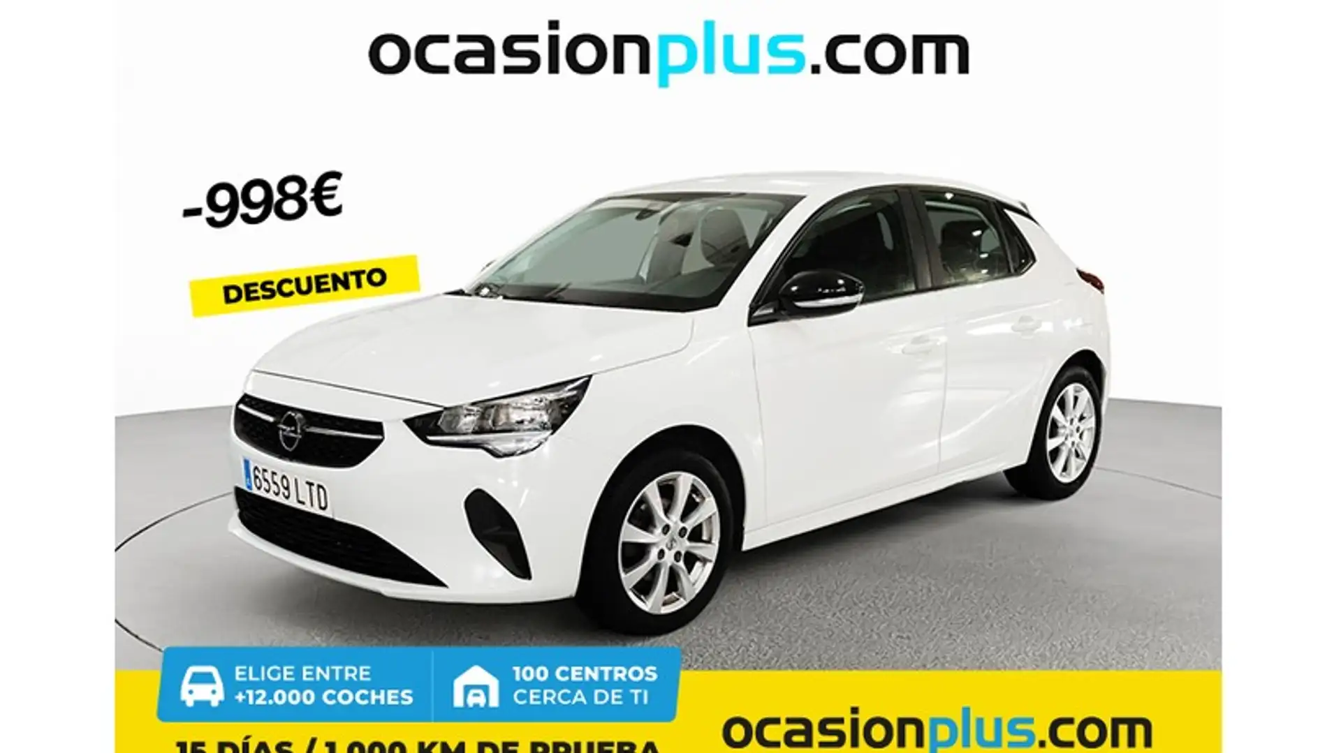 Opel Corsa 1.2 XEL S/S Edition 75 Blanco - 1