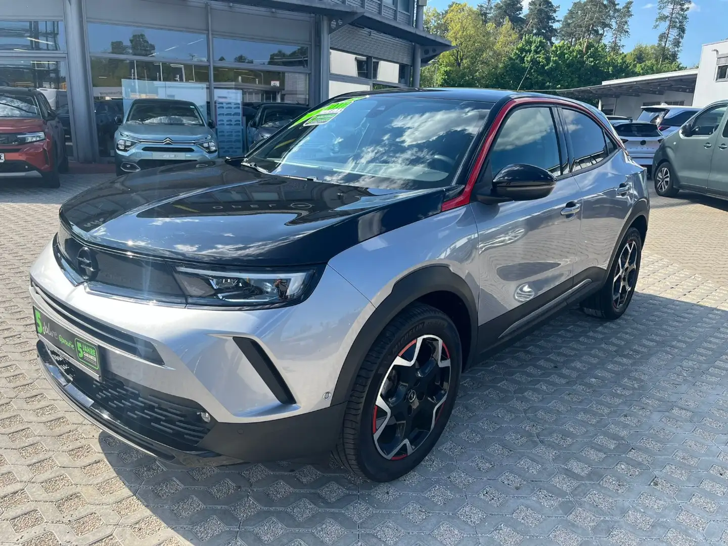 Opel Mokka 1.2 Turbo GS Line FLA SpurW DynLi LM KAM Grijs - 2
