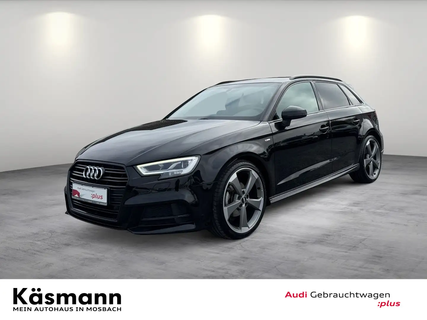 Audi A3 sport 1.5TFSI 2x S line NAV VIRT Noir - 2