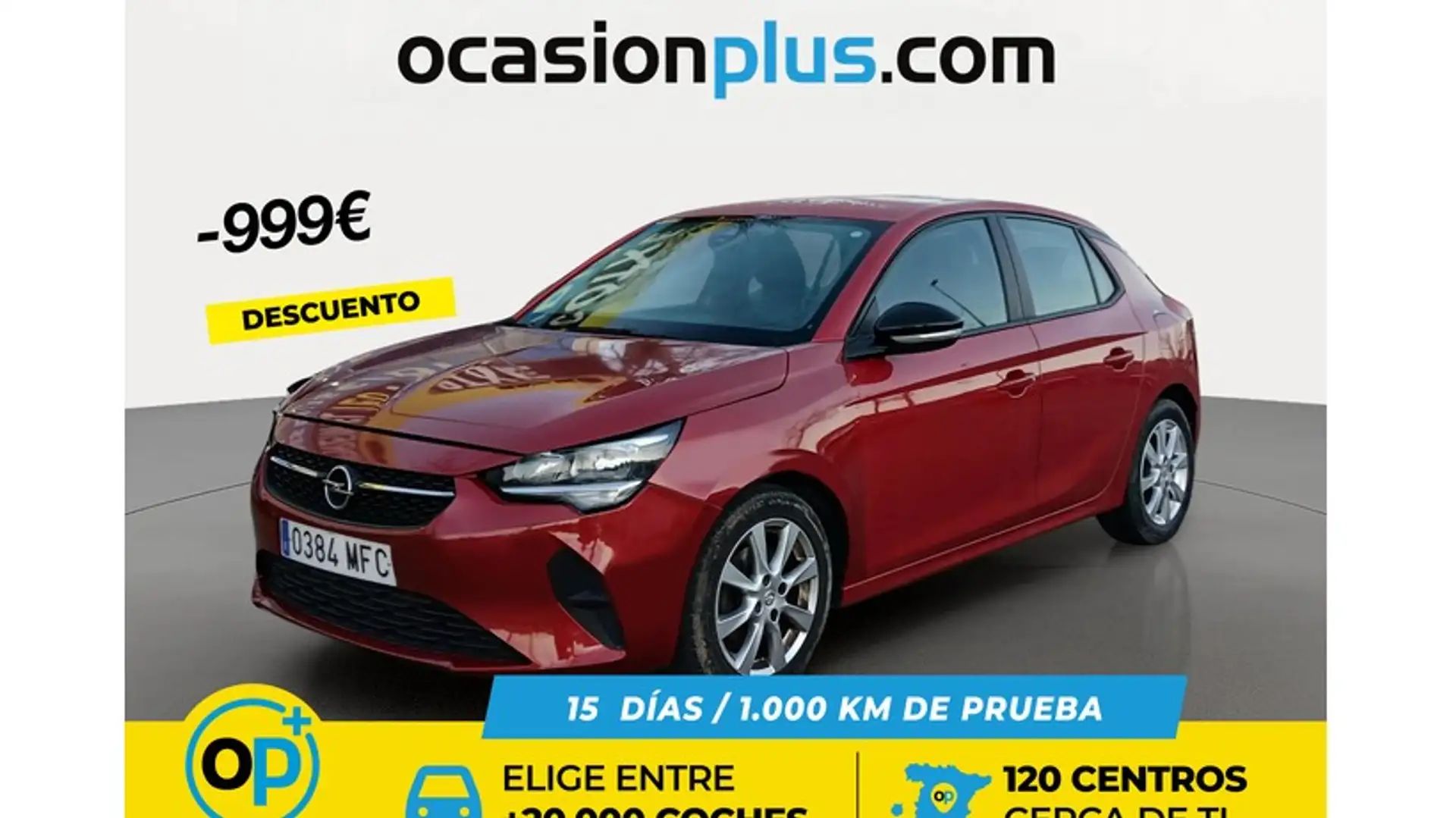 Opel Corsa 1.2T XHL S/S Edition 100 Rouge - 1