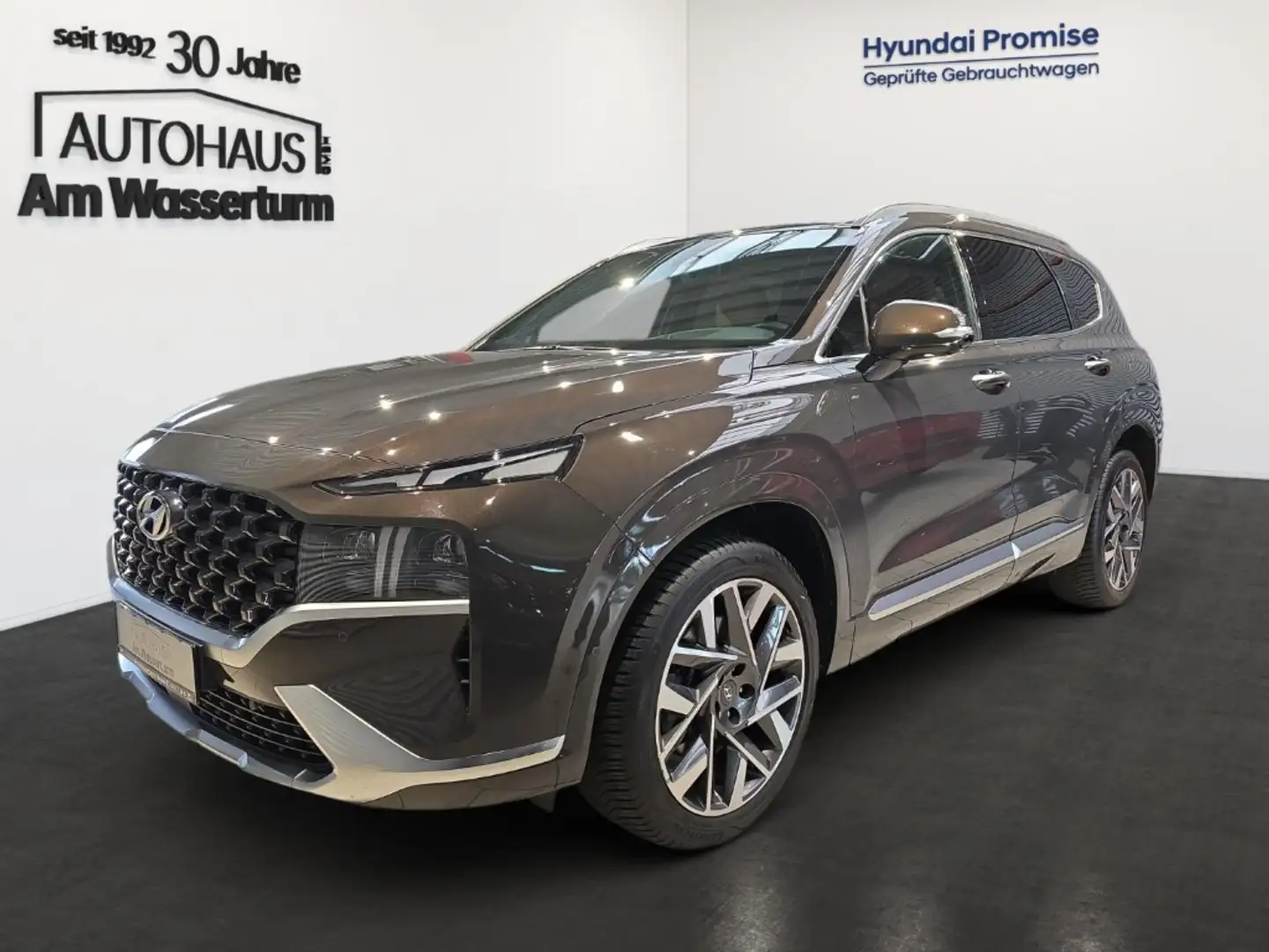 Hyundai SANTA FE 2.2 CRDI 4WD 8DCT Signature Panoramadach 6 Sitzer Hnědá - 1