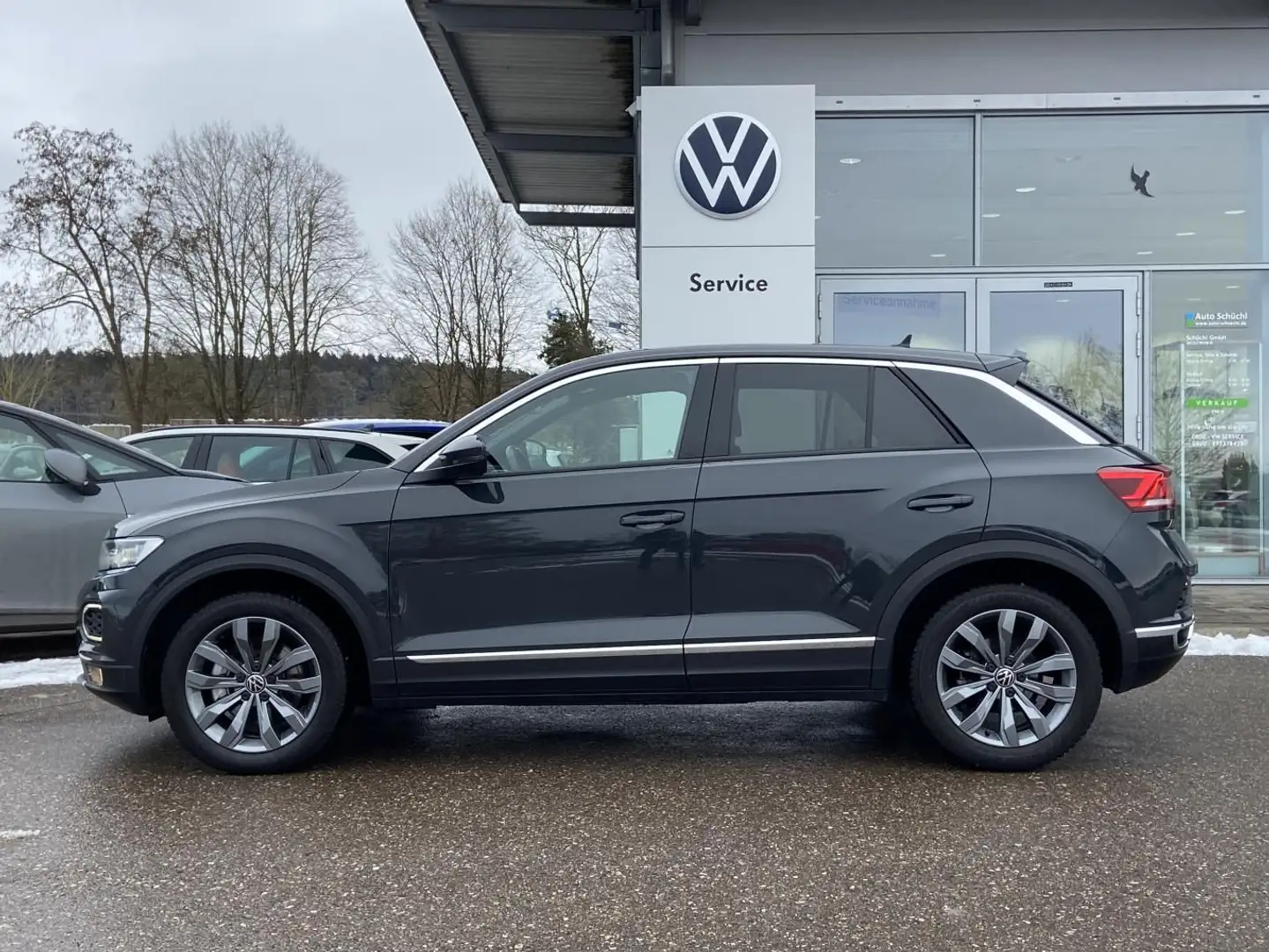 Volkswagen T-Roc 2.0 TSI DSG 4-MOTION Sport AHK+ACTIVE-INFO Grau - 2