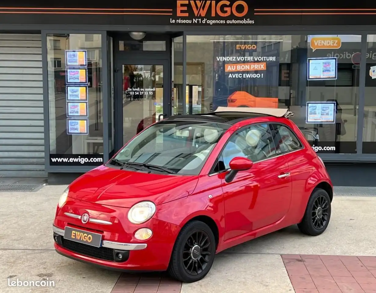 Fiat 500 CABRIOLET 1.2 69ch LOUNGE