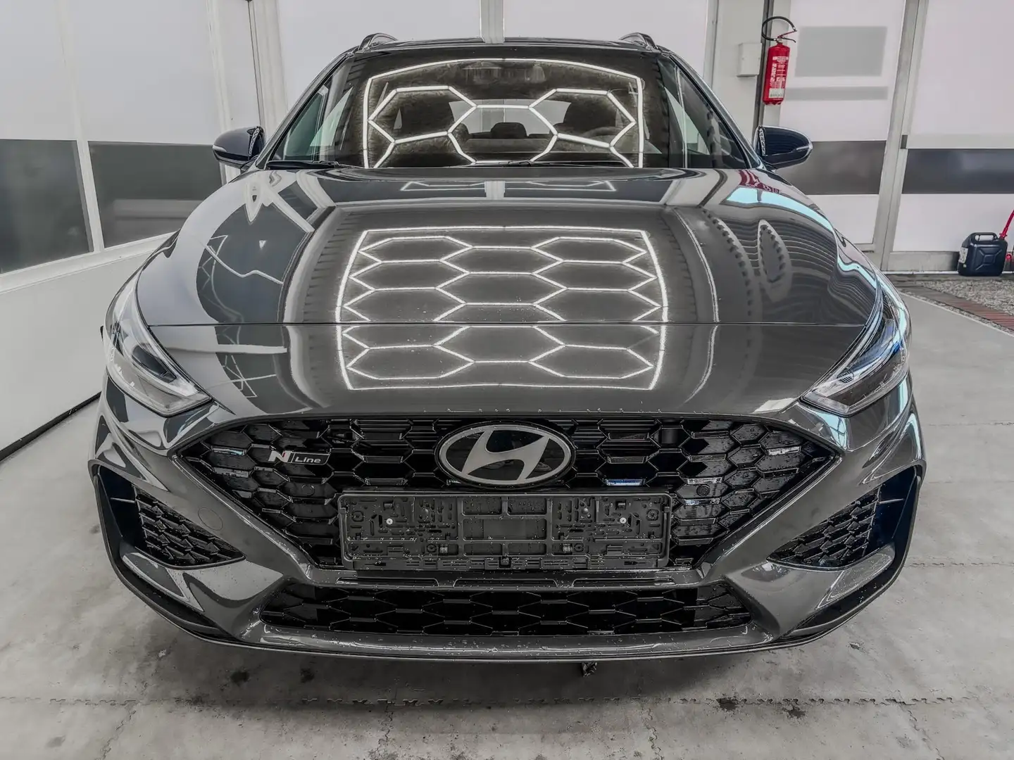 Hyundai i30 Kombi IMPRESSION DCT N-LINE ACC SHZ SMART KEY 1... Grau - 2