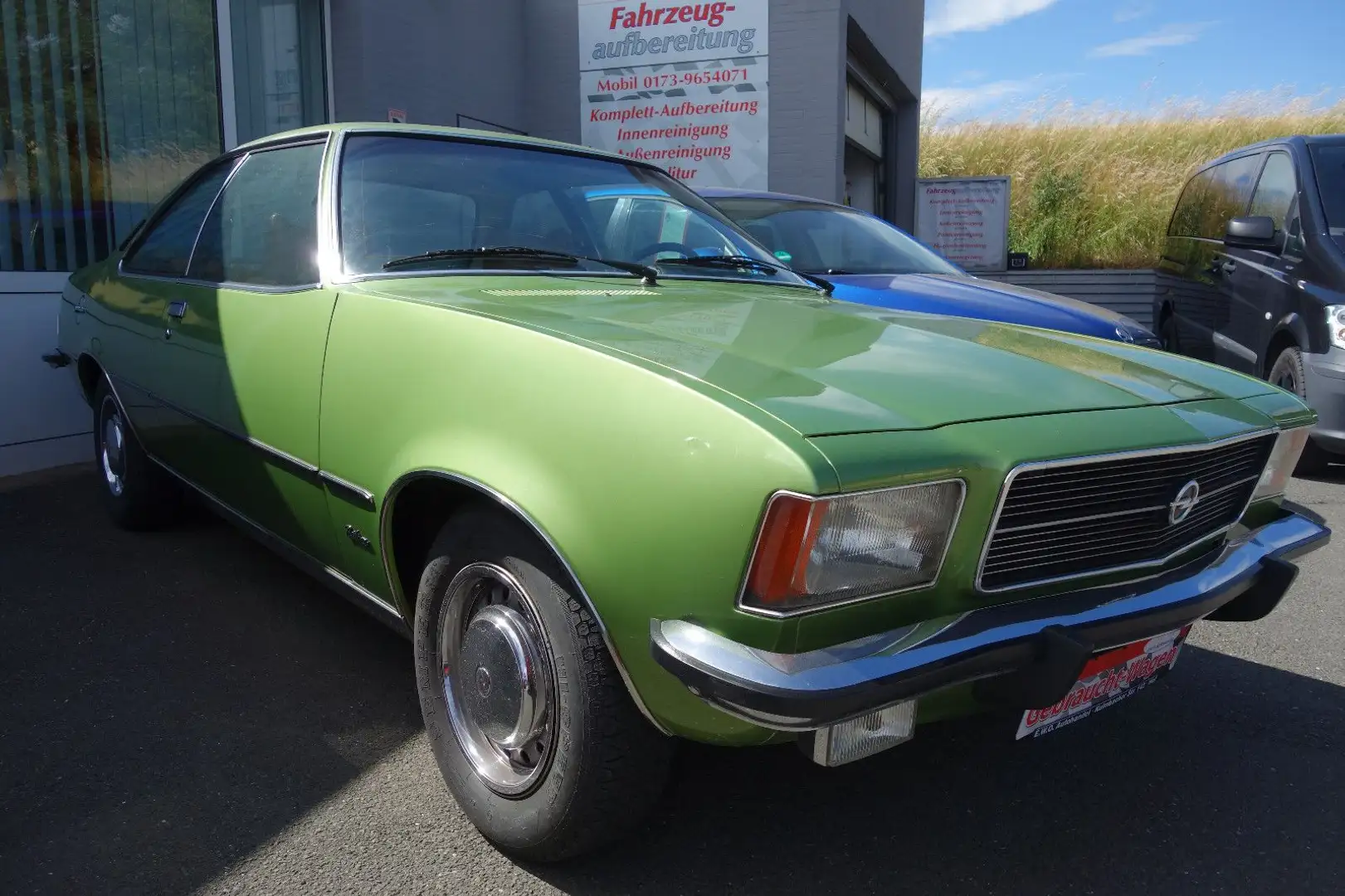 Opel Rekord D Coupe Automatik Schmuckstück Vert - 2