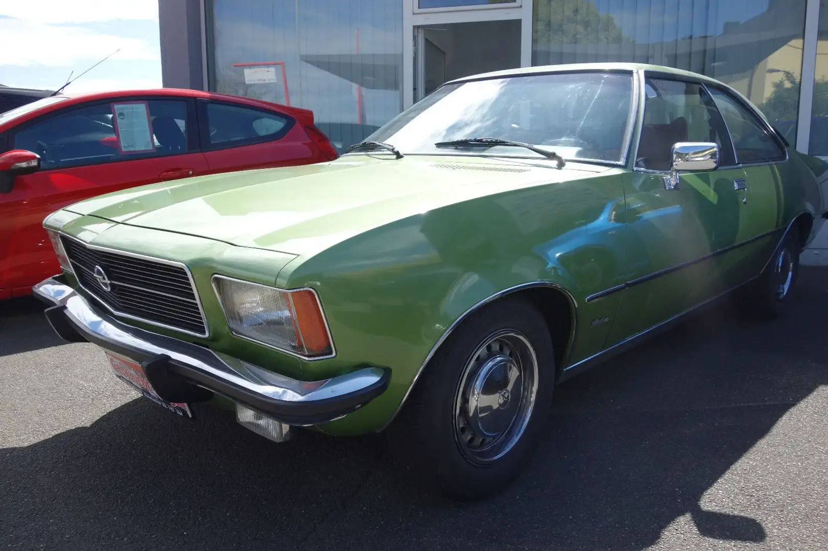 Opel Rekord D Coupe Automatik Schmuckstück Vert - 1