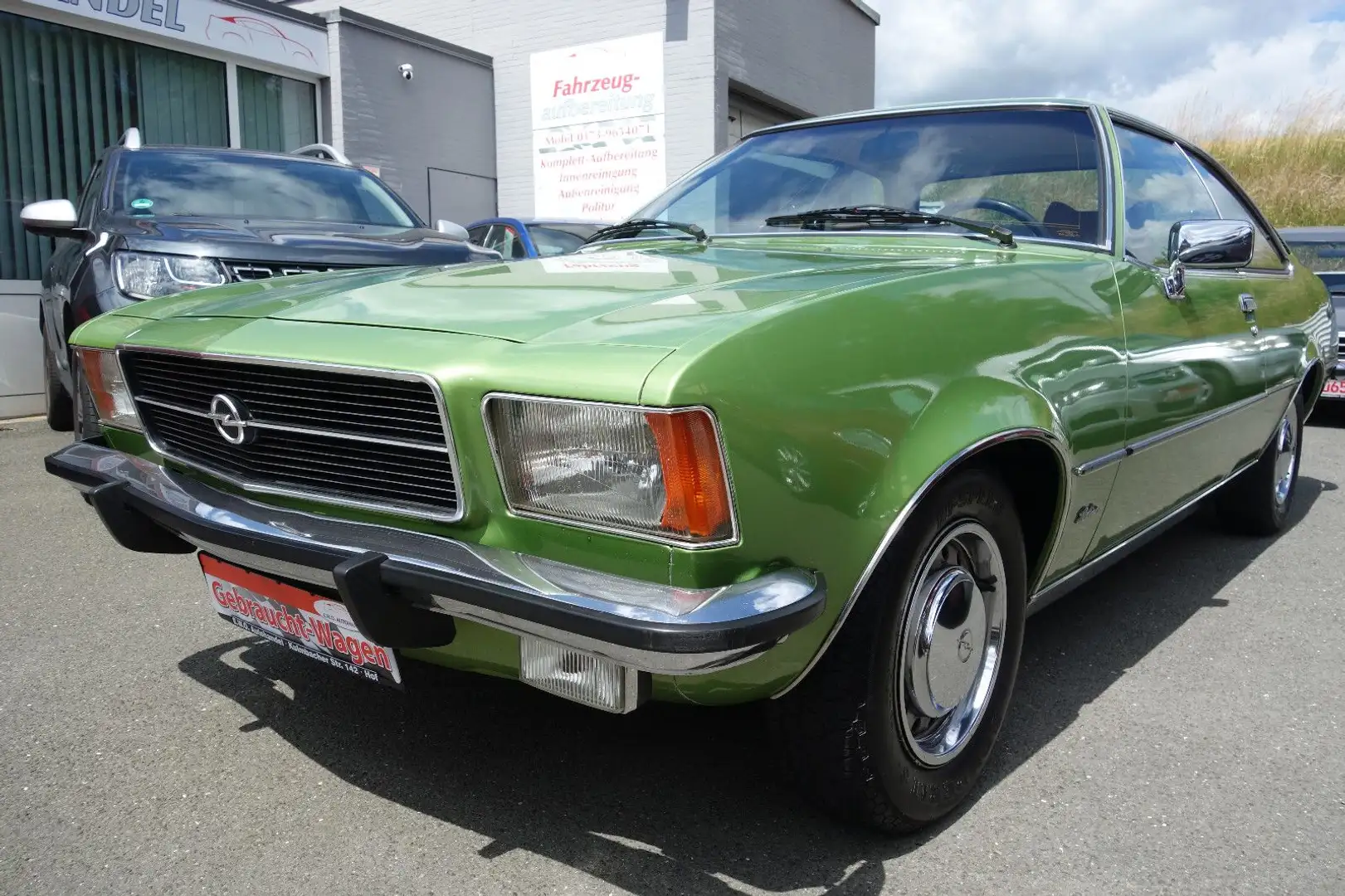 Opel Rekord D Coupe Berlina 2000 Autom. Schmuckstück Vert - 1