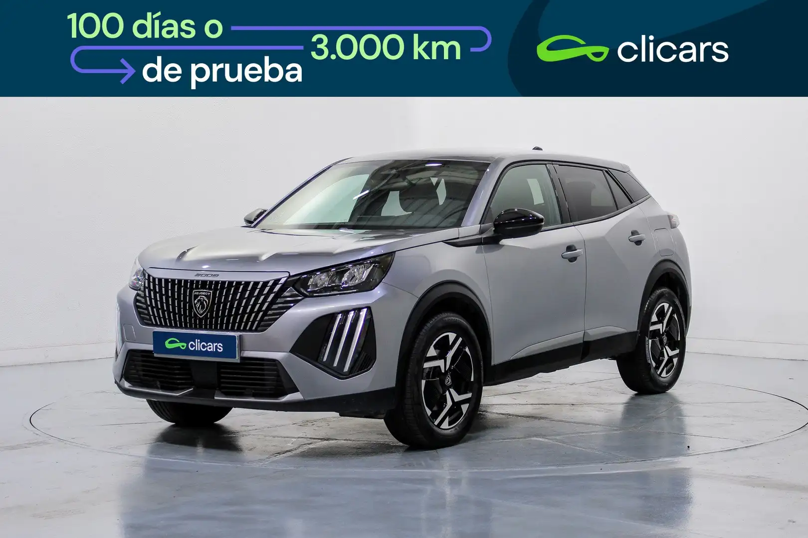 Peugeot 2008 Hybrid Allure Plus eDCS6 145 Gris - 1