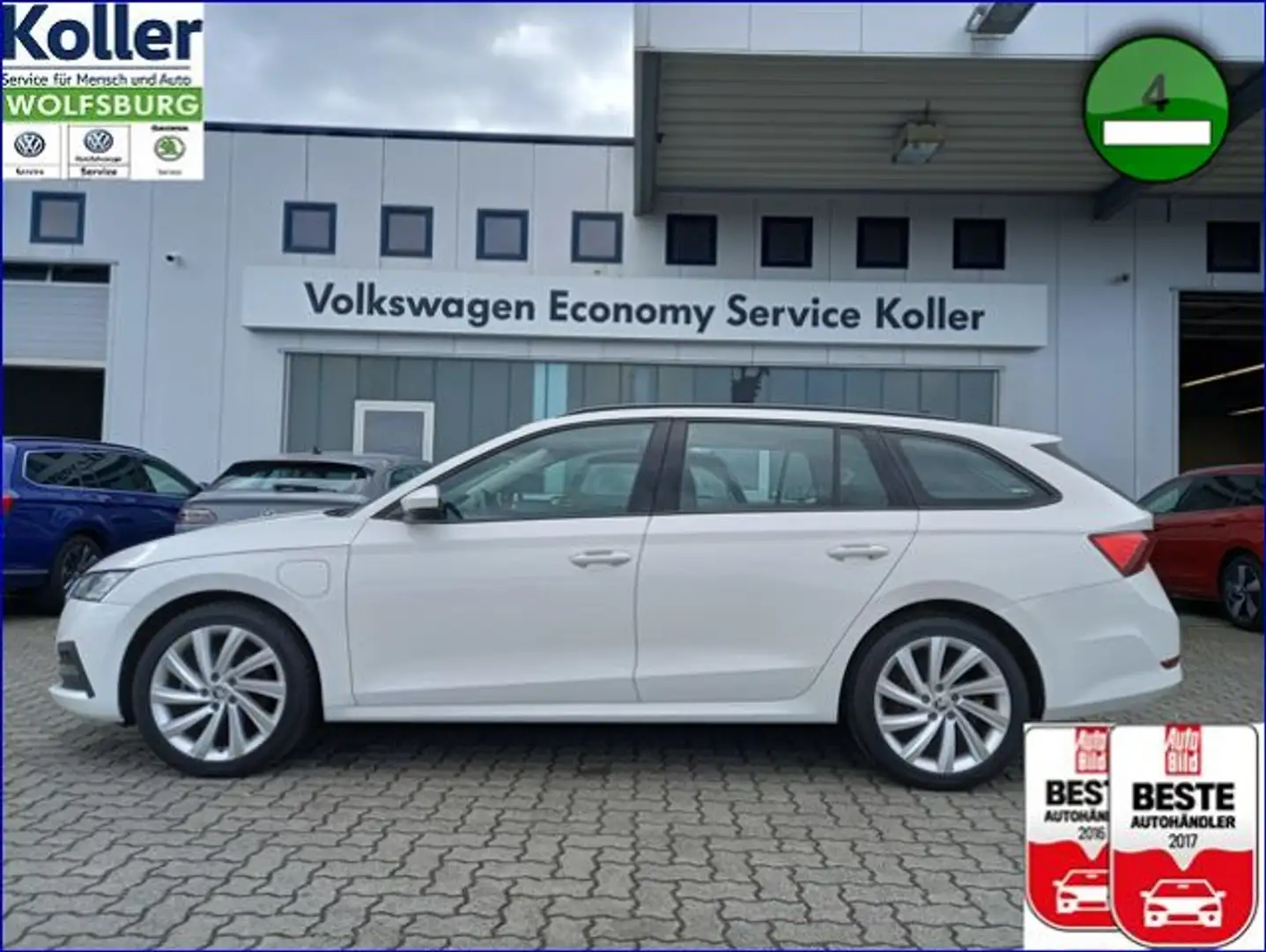Skoda Octavia Combi 1.4 TSI iV DSG Sitz+Lenkradheizung Weiß - 1