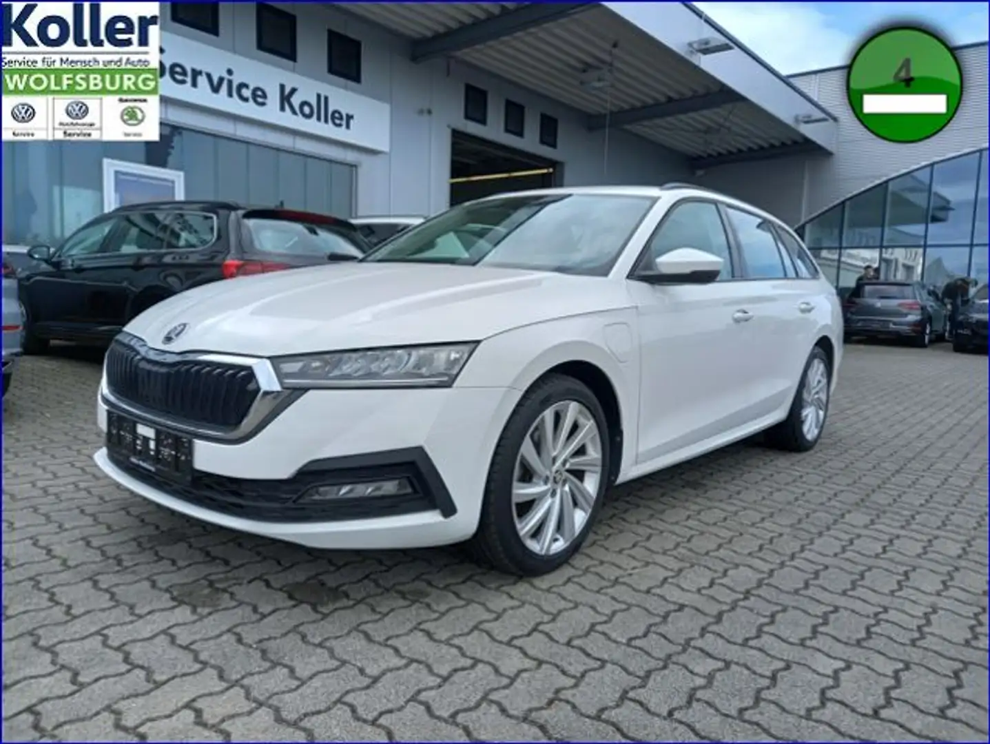 Skoda Octavia Combi 1.4 TSI iV DSG Sitz+Lenkradheizung Weiß - 2