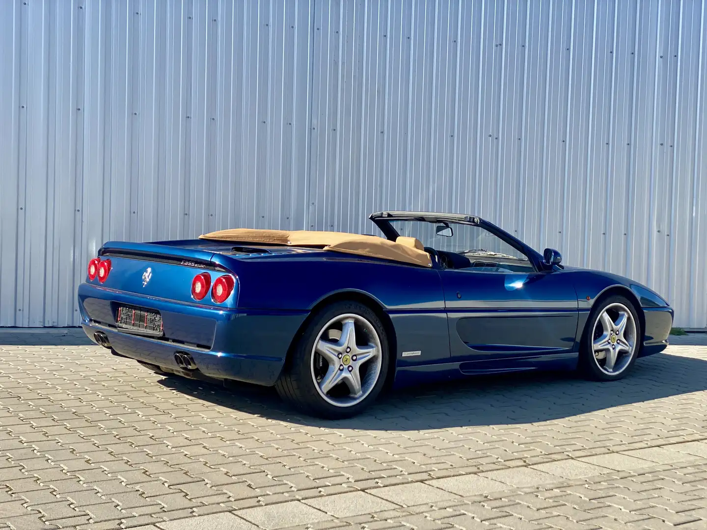 Ferrari F355 Spider Manuale Albastru - 2