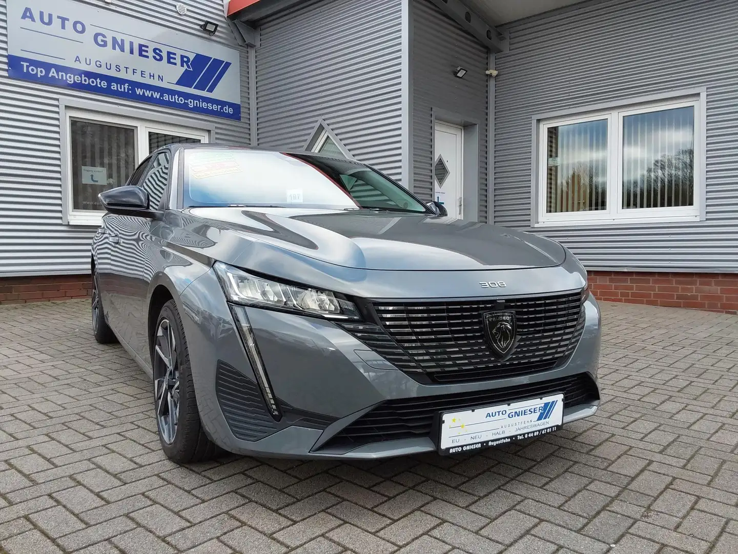 Peugeot 308 1.5 BlueHDI 130 Allure Pack ACC/LED/PDC/KAM/NAV... Grau - 1