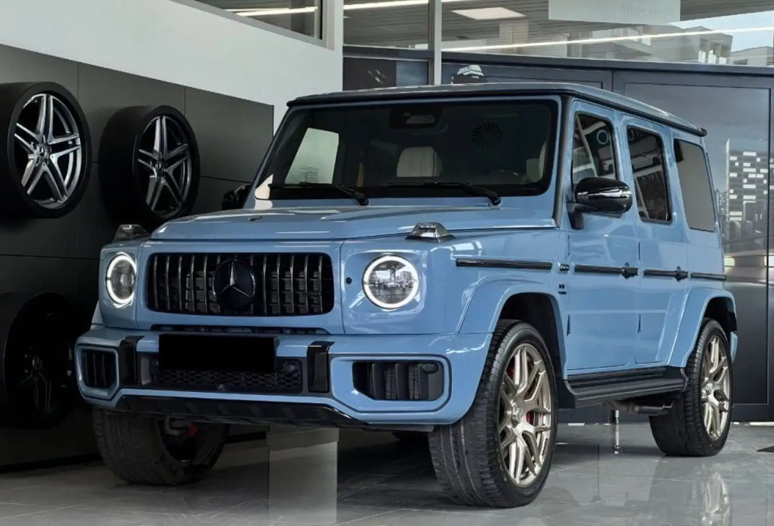 Mercedes-Benz G 63 AMG #PERFPACK#A22#NIGHT##CARBON# Bleu - 2