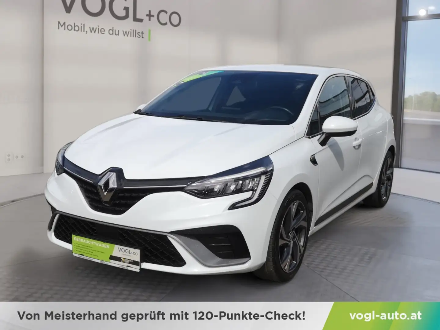 Renault Clio R.S-Line TCe 90 PS Benzin Weiß - 1