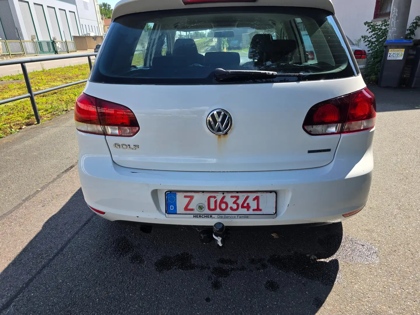 Volkswagen Golf 1.6 TDI DPF BlueMotion Technology Comfortline Weiß - 2