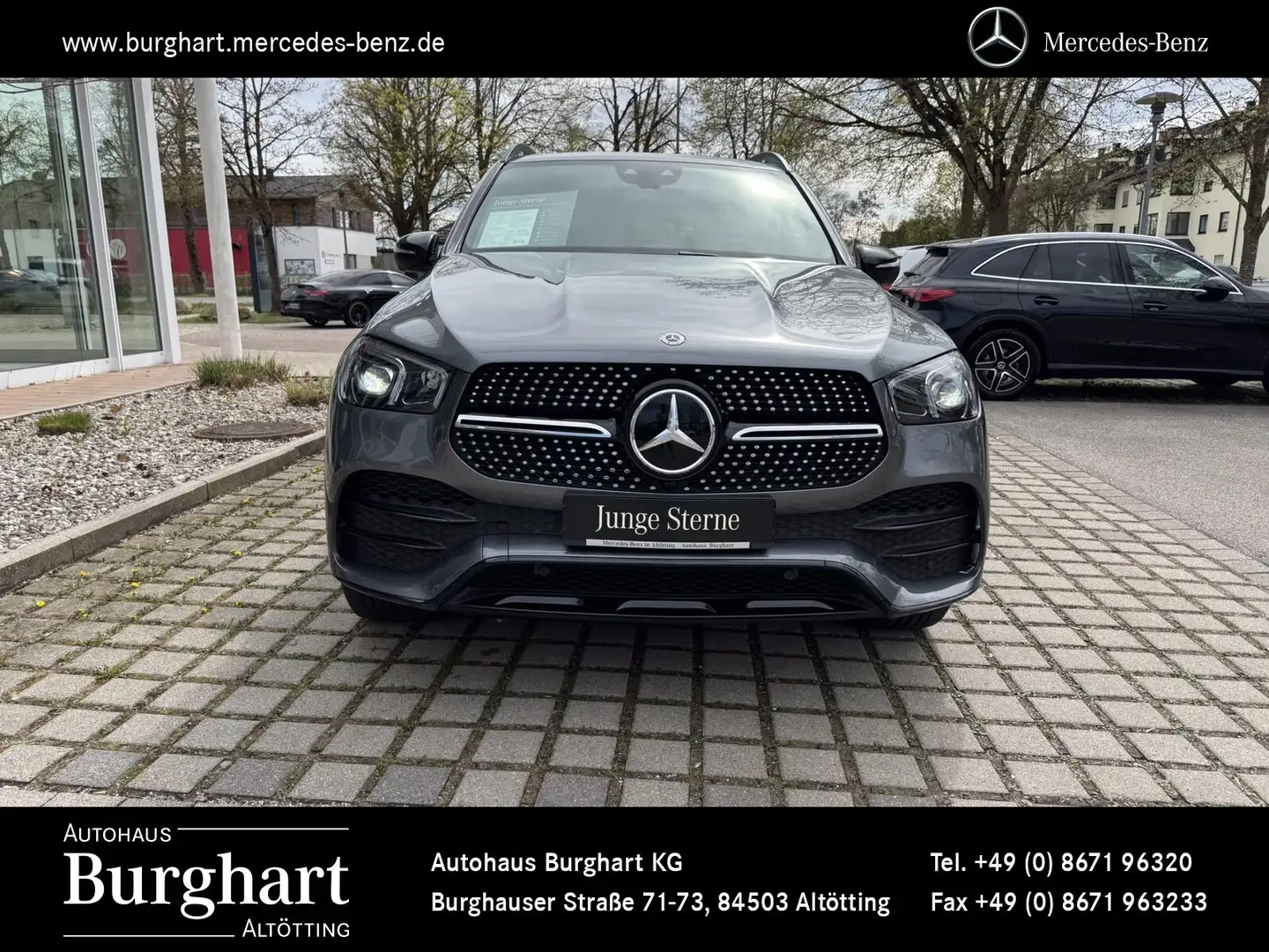Mercedes-Benz GLE 350 GLE 350 de 4M AMG Line Night/AHK/Fahrassistenz LED Grijs - 2