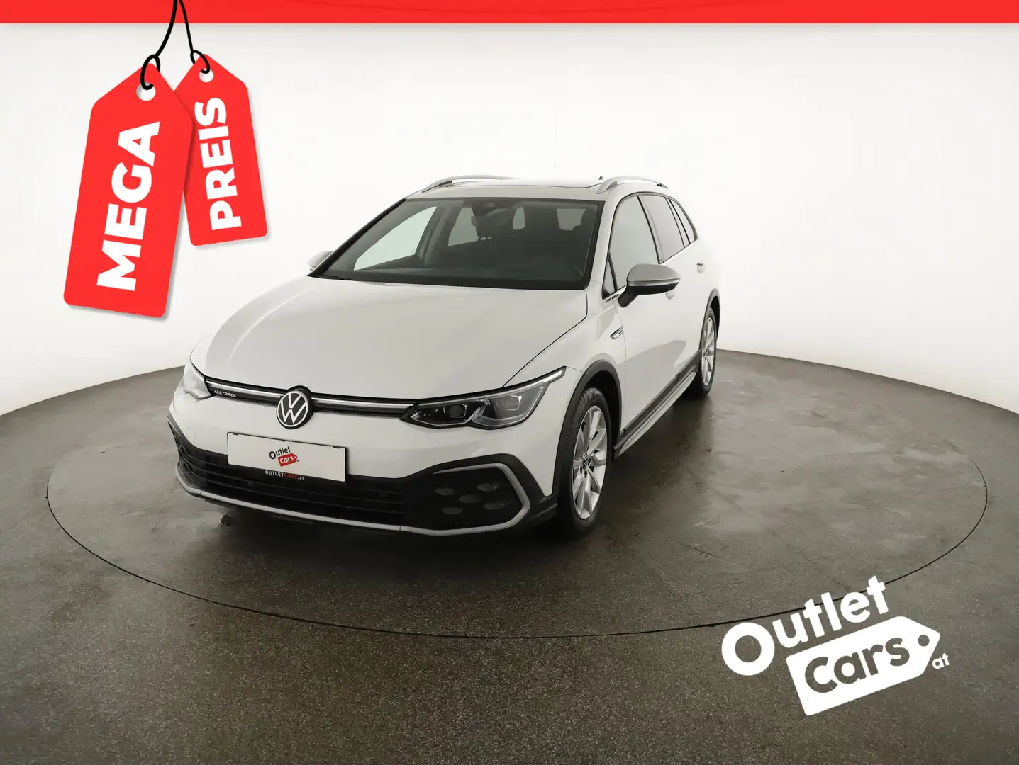 Volkswagen Golf Alltrack TDI 4MOT. DSG ASSIST+MATRIX+RADAR Weiß - 1